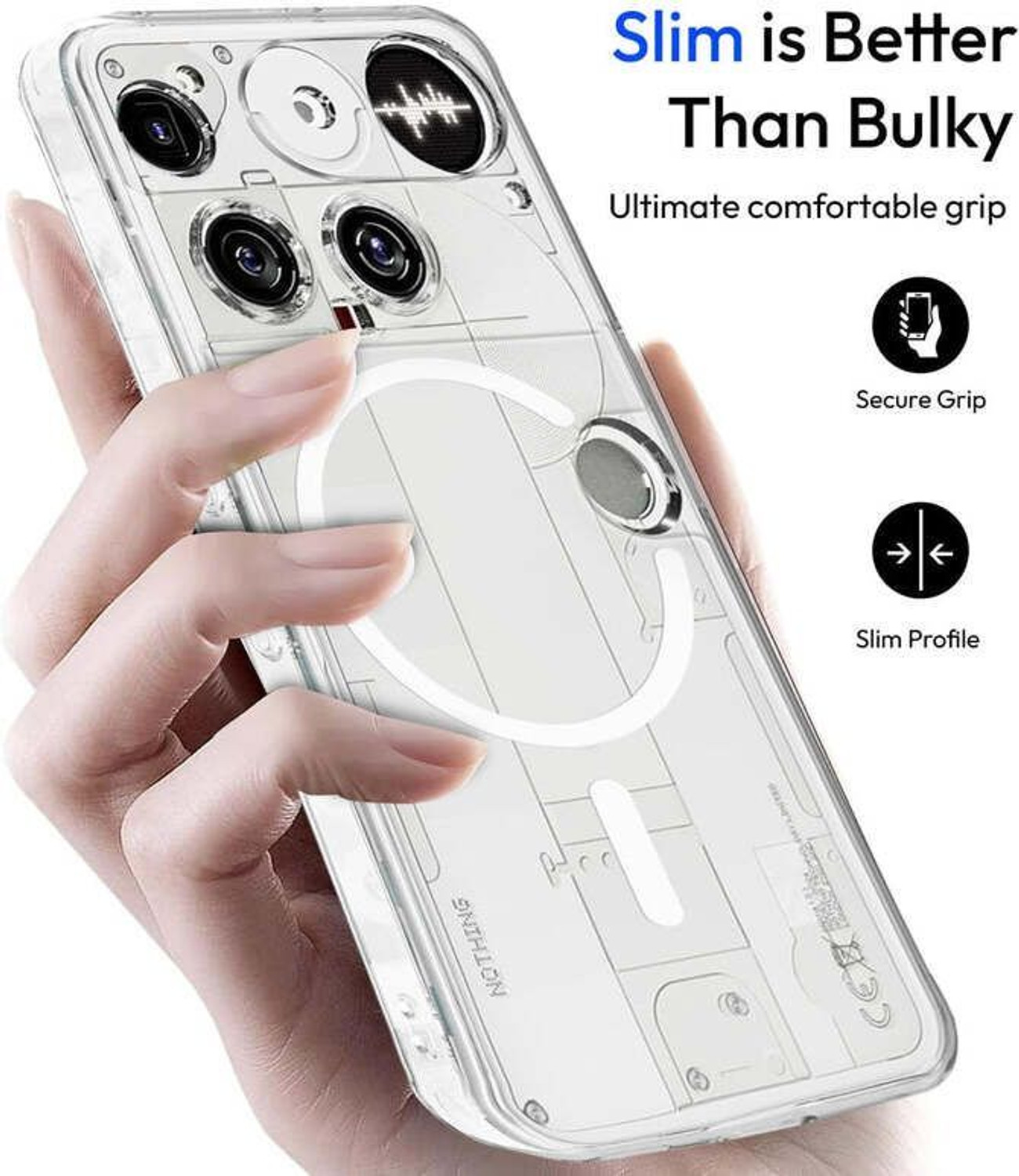 Image of kapaver Essential Back Cover for Nothing Phone 3
