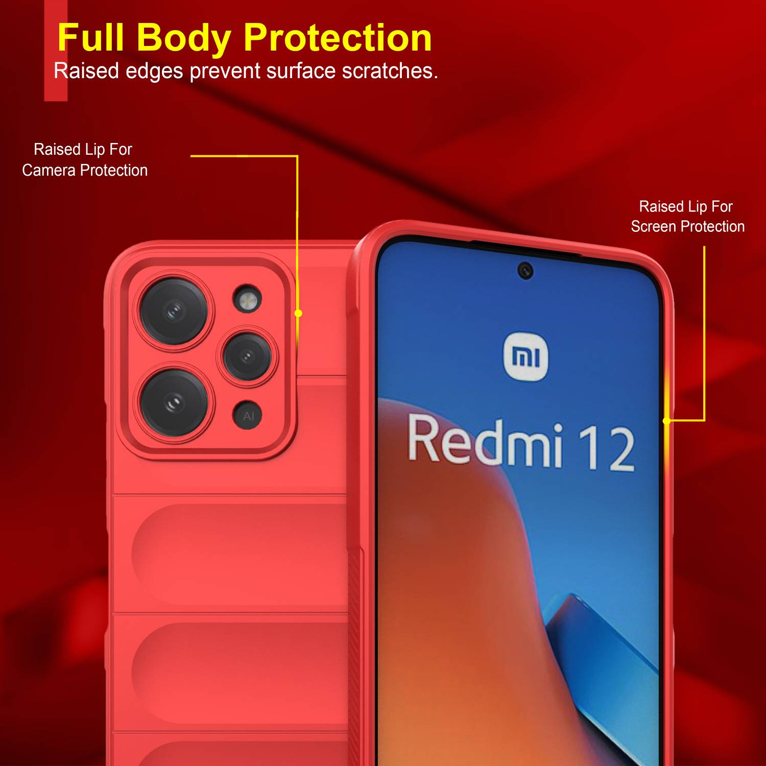 Zapcase Back Cover for Mi Redmi 12 4G - Zapcase : Flipkart.com