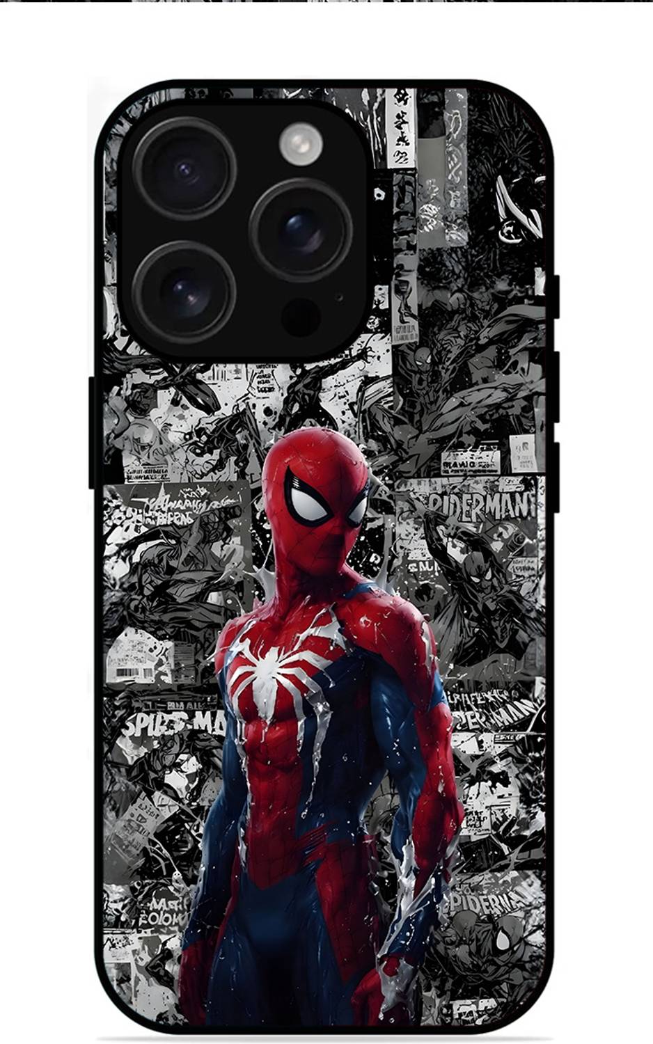 leeon Back Cover for iPhone 16 Pro Black