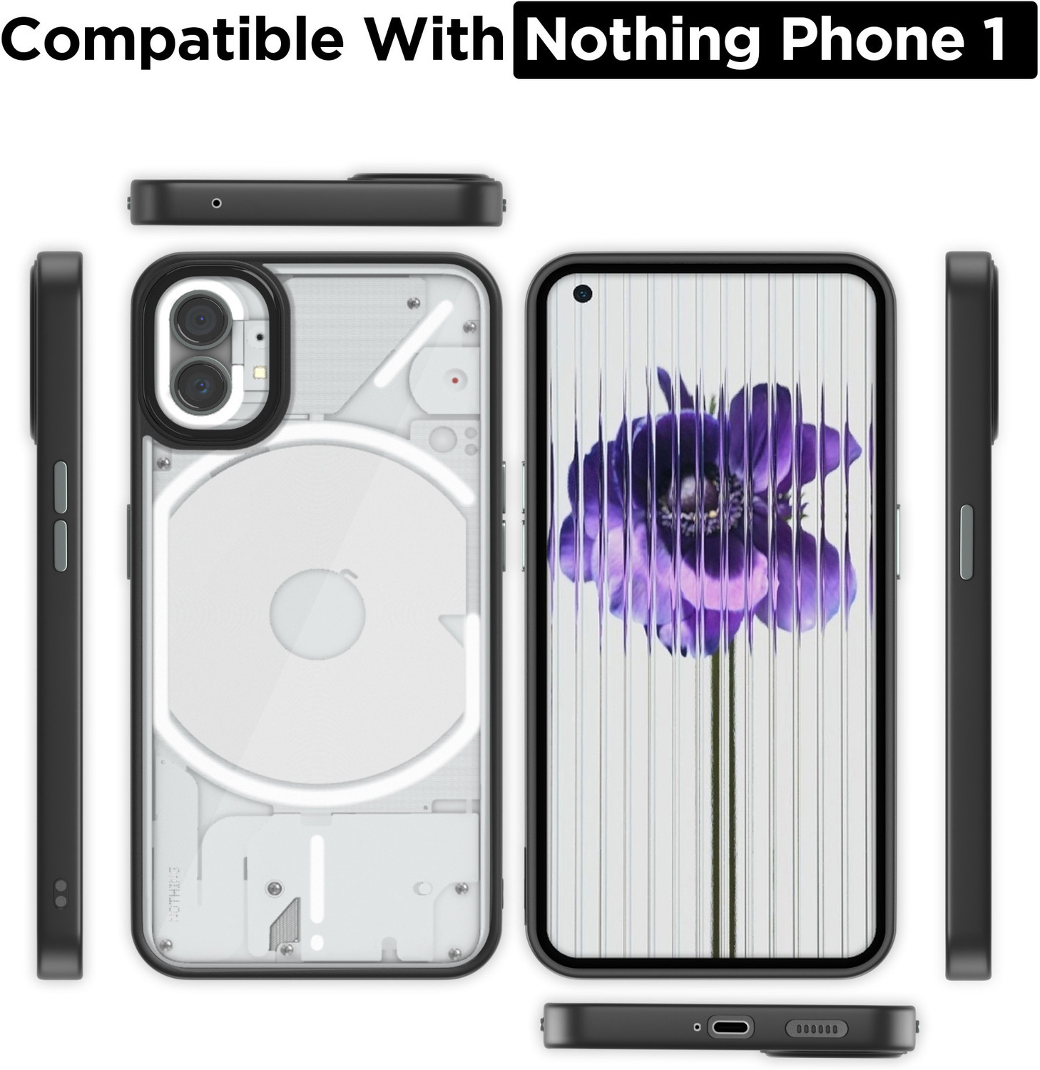 Image of Pikkme Back Cover for Nothing Phone (1)