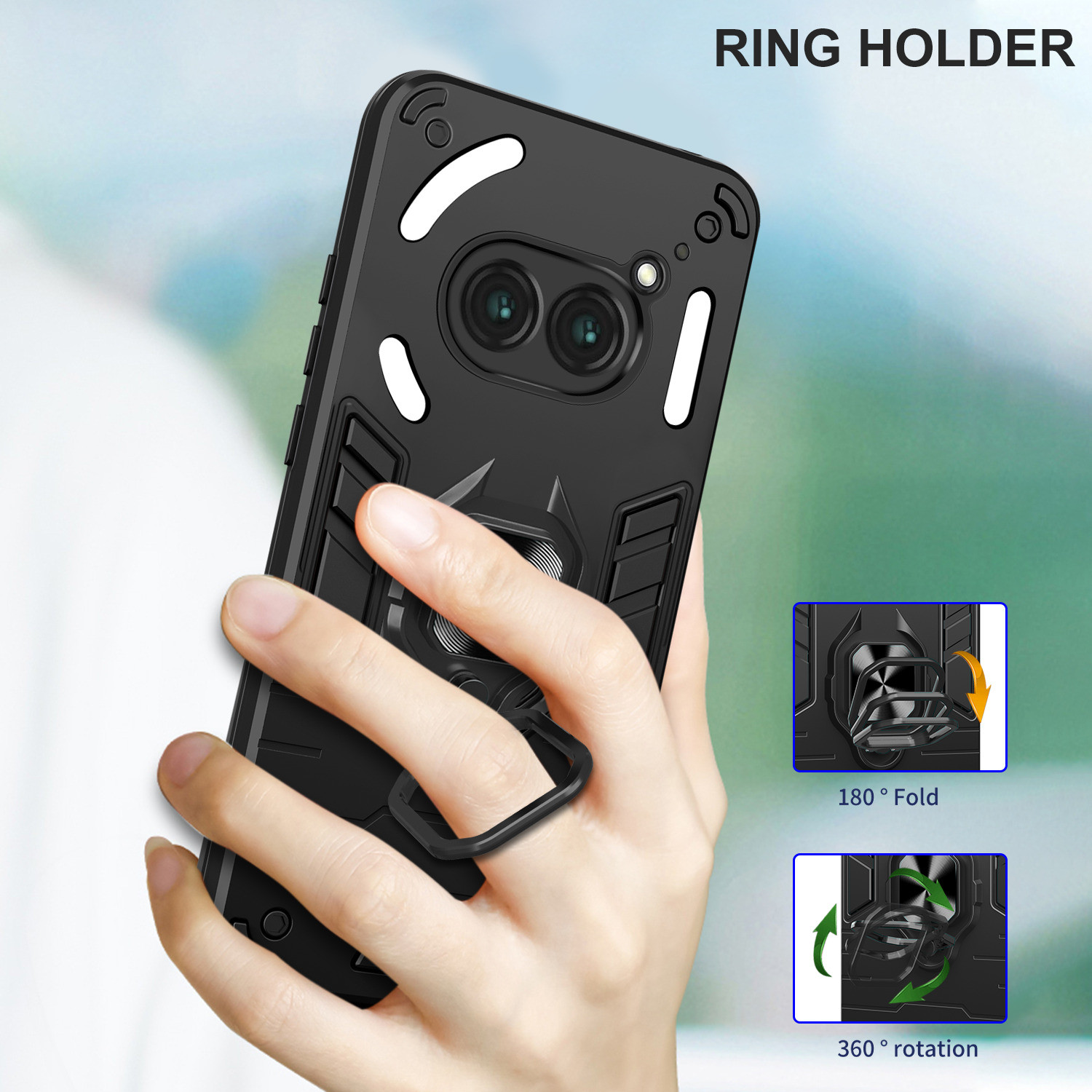 Image of KartV Back Cover for Nothing Phone (2a) 5G, Nothing Phone 2A