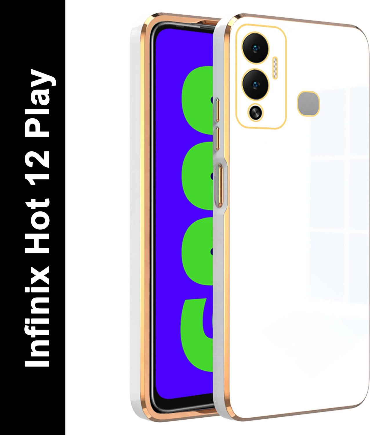 Micvir Back Cover for Infinix Hot 12 Play