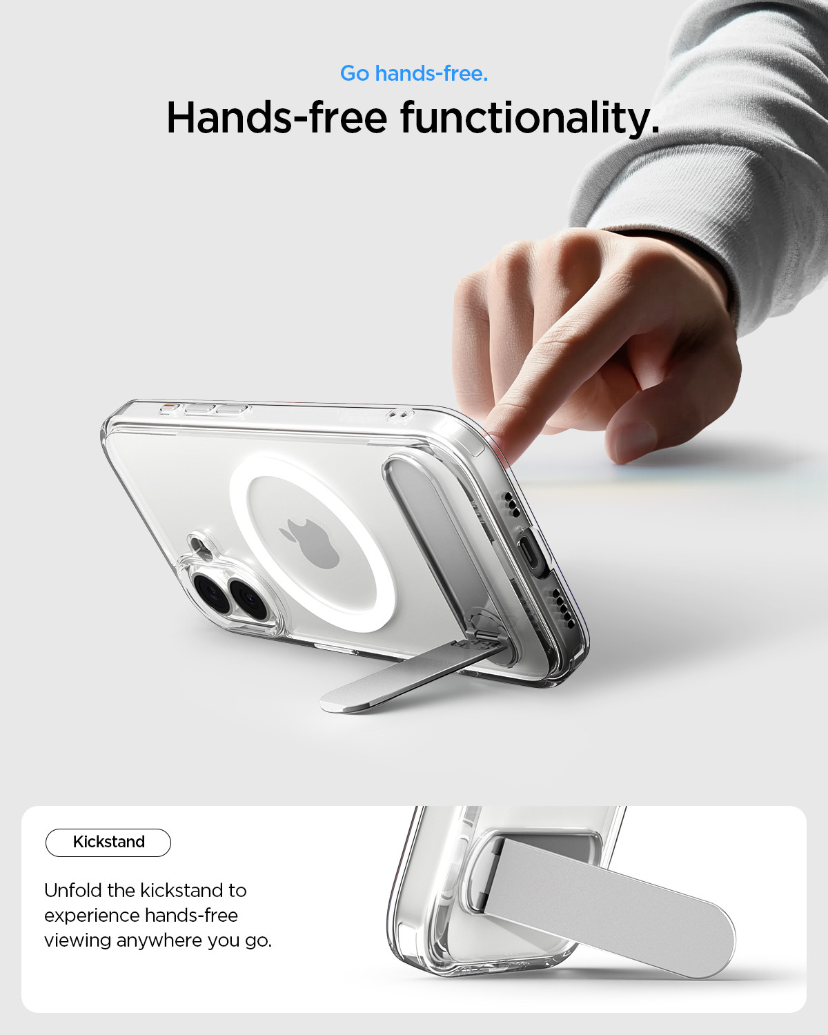 Image of Spigen Ultra Hybrid S MagFit Back Cover for iPhone 17
