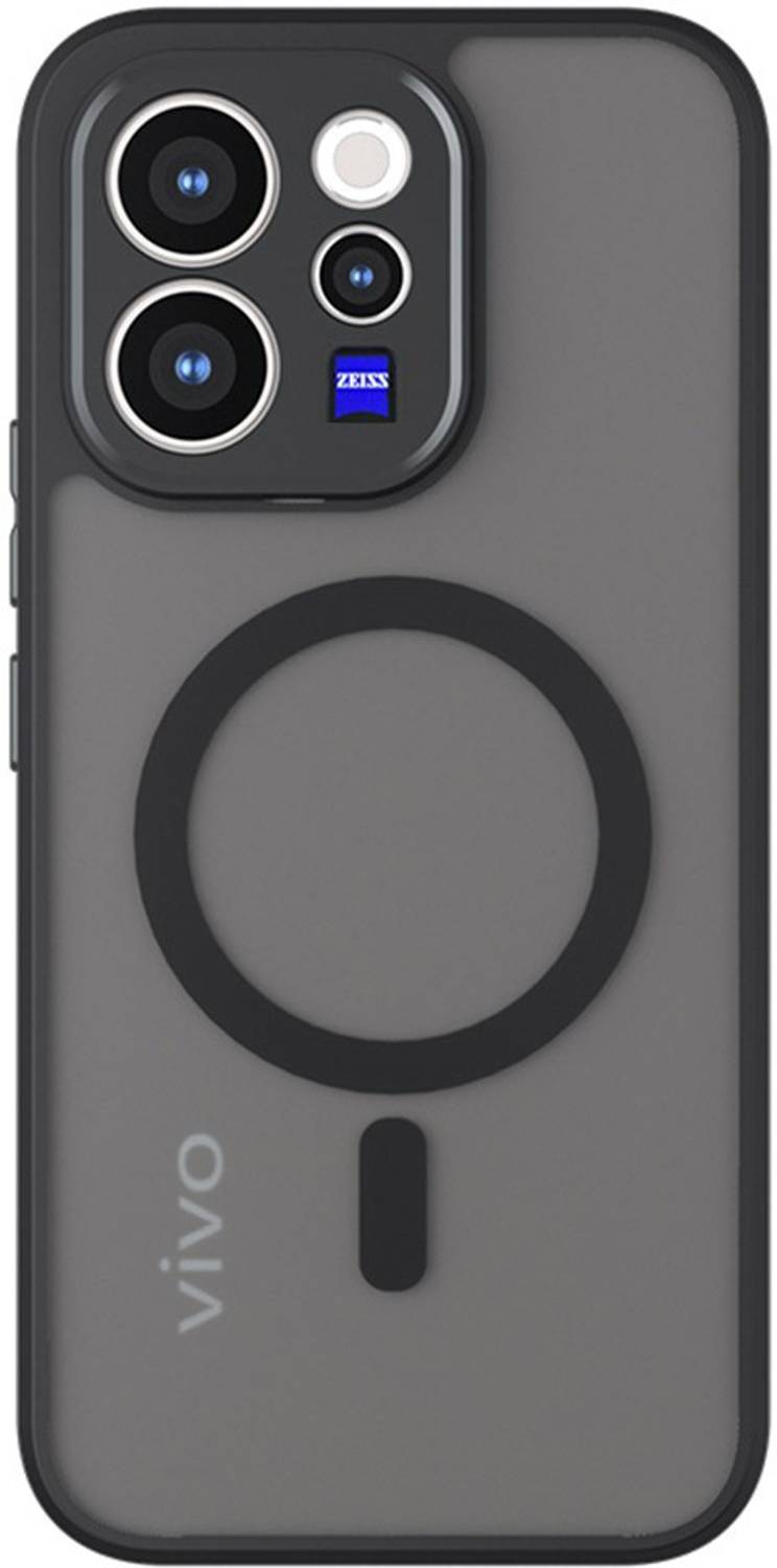 Zobrix Back Cover for Vivo V70, Black - Image 1