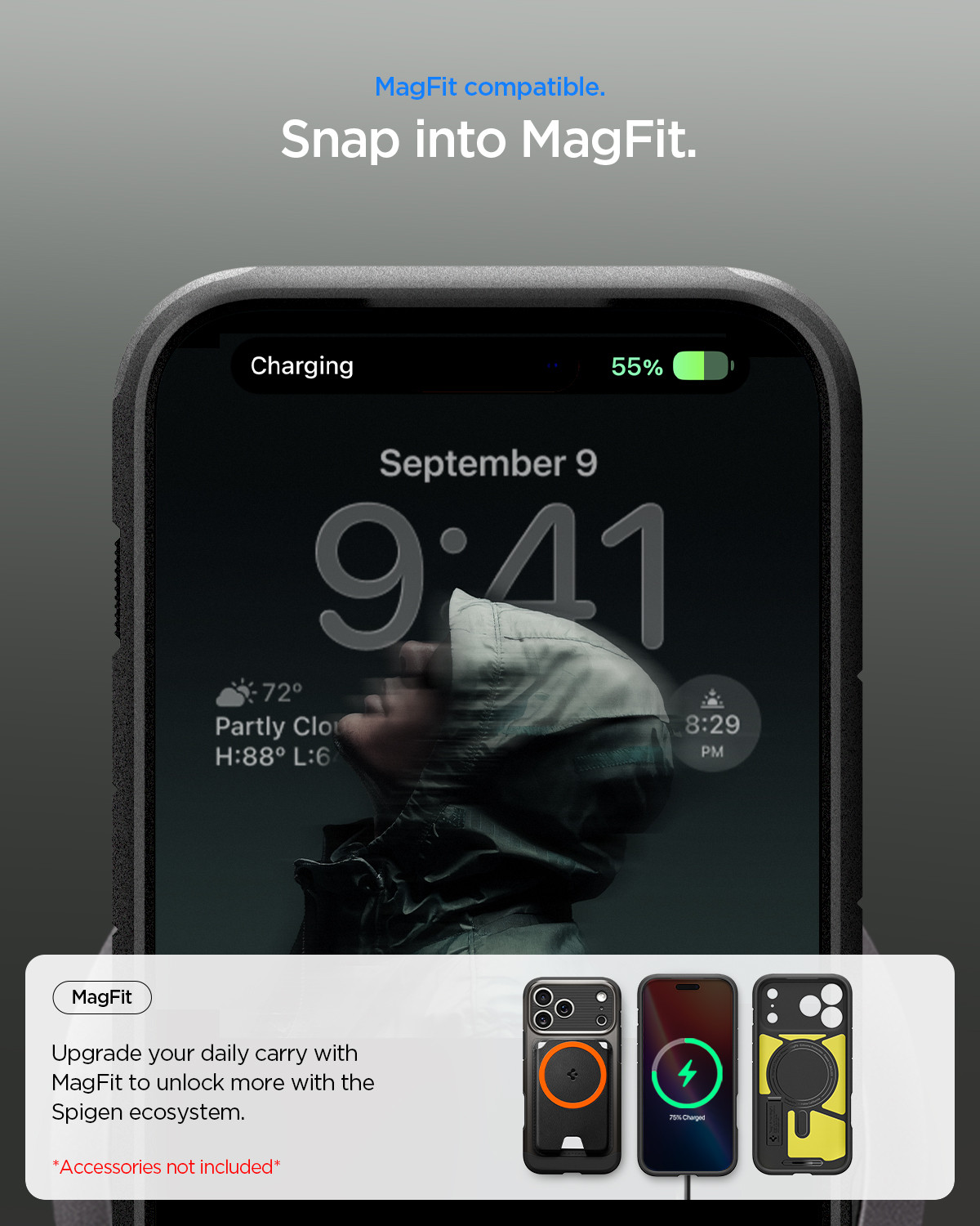 Image of Spigen Tough Armor T MagFit Back Cover for iPhone 17 Pro