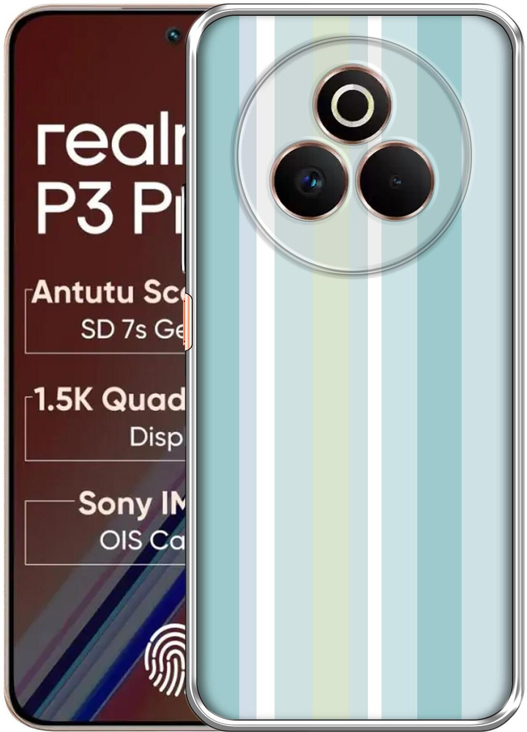Image of Casotec Back Cover for Realme P3 Pro 5G