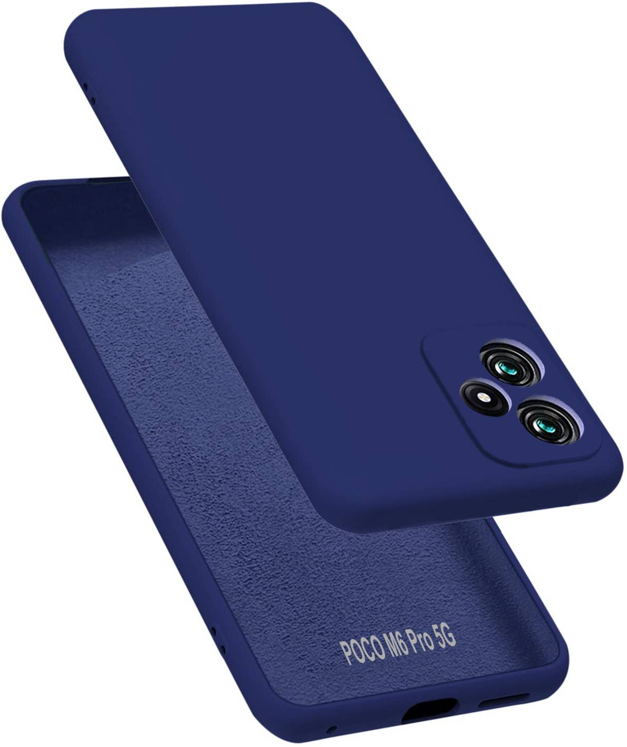 Funda para Xiaomi POCO M6 Pro 4G Transparente con Brillos Carcasa Protectora Antigolpes con Glitter Brillante | Bodega Aurrera en línea