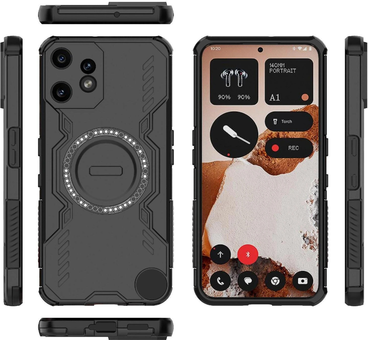 Image of Binzokase Back Cover for CMF By Nothing Phone 2 Pro 5G