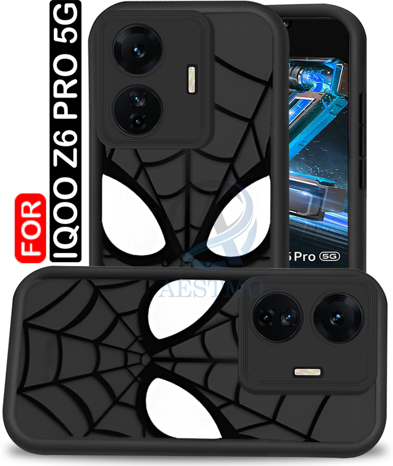 Image of AESTMO Back Cover for iQOO Z6 Pro 5G