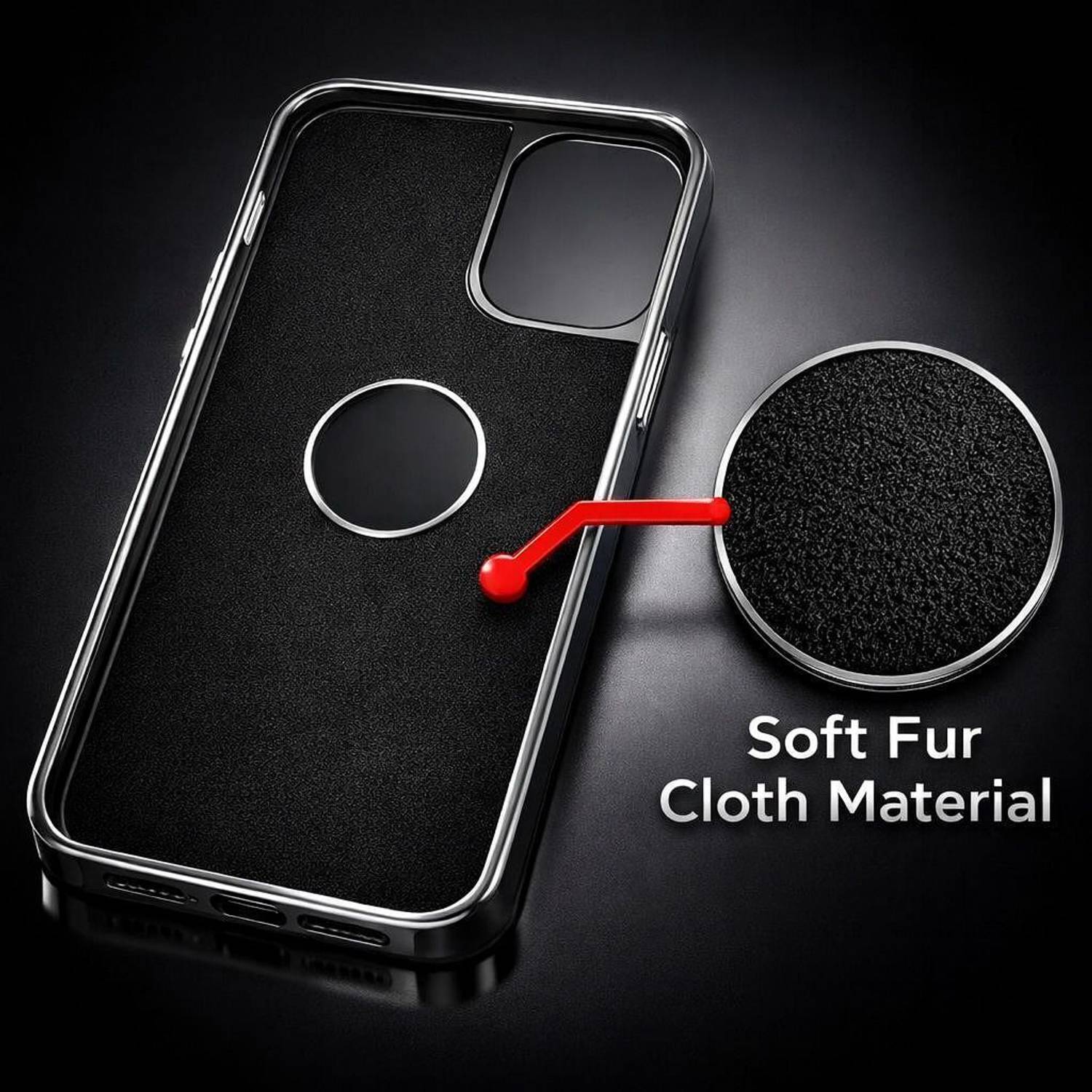 DCreate Back Cover for Apple iPhone 13 Pro Black - Image 5