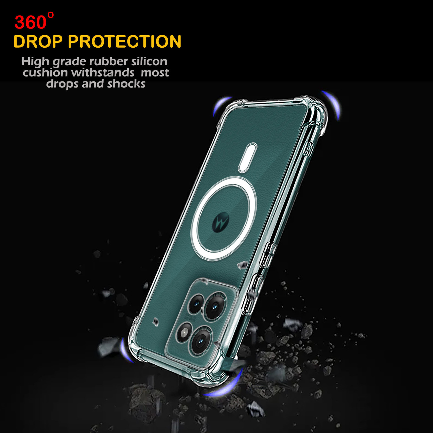 Image of Plus Back Cover for Motorola Moto Edge 50