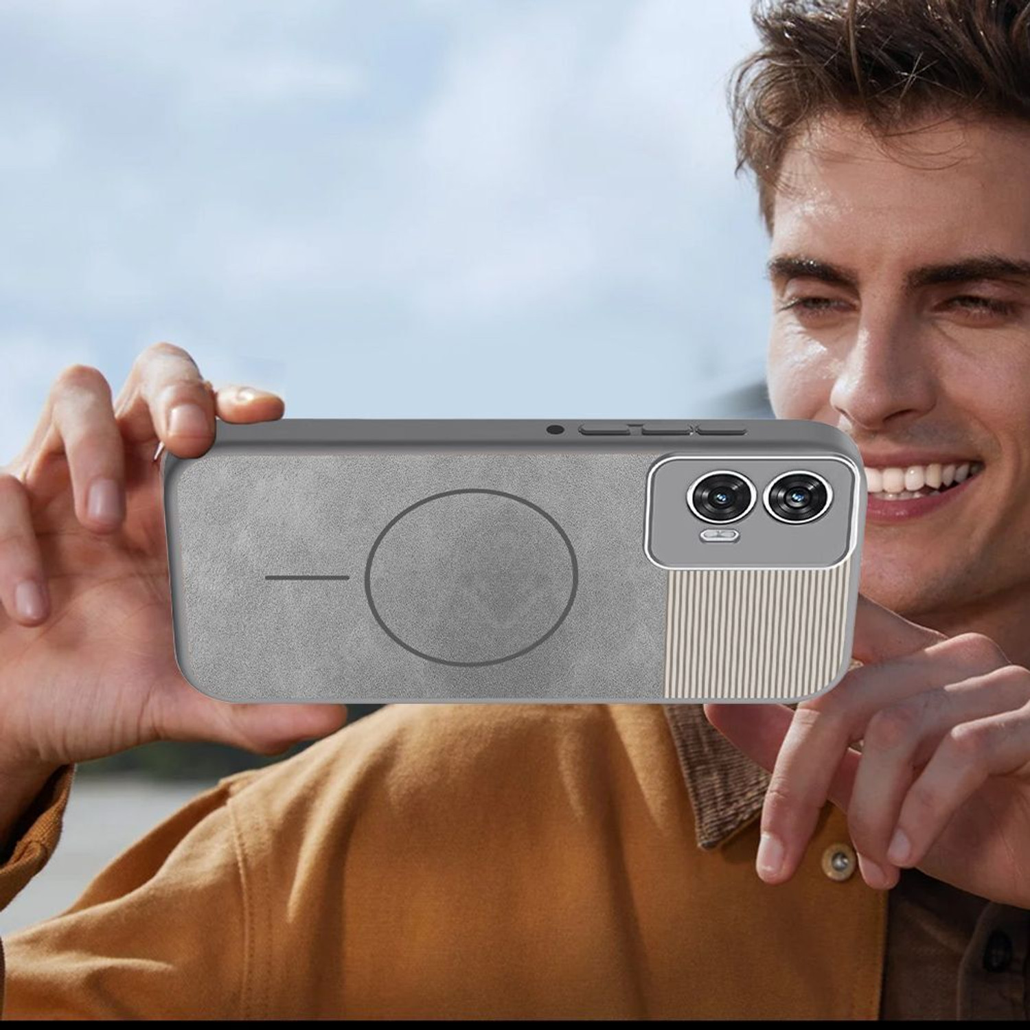 Image of Big Wings Back Cover for MOTOROLA Edge 50 Fusion