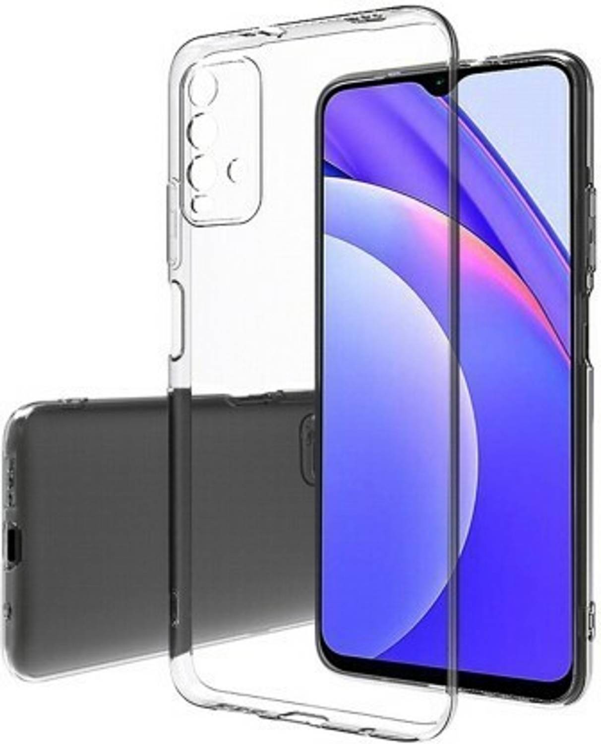 Aarov Back Cover for mi 9 Power OG, Redmi 9 Power OG Totu