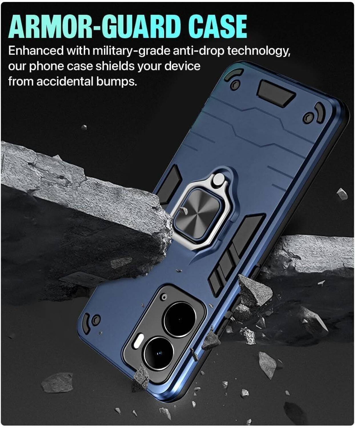 AIBEX Back Cover for realme P3 5G Blue - Image 5