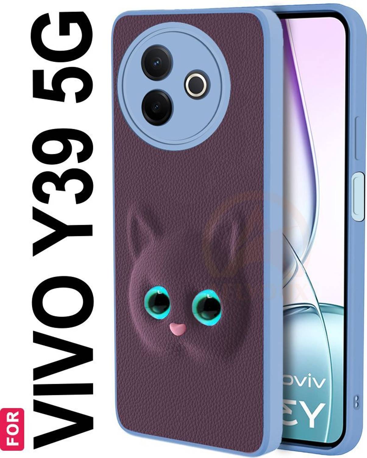 AelVouX Back Cover for Vivo Y39 5G