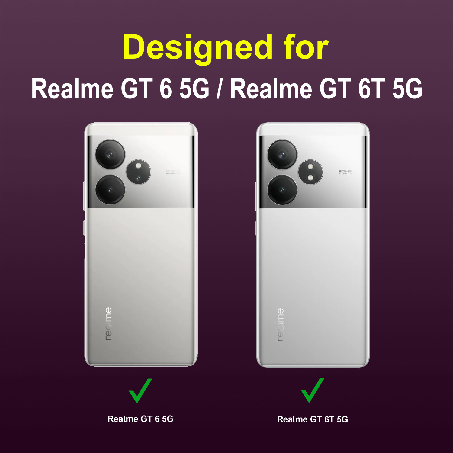 Image of GLOBAL NOMAD Back Cover for Realme GT 6 5G