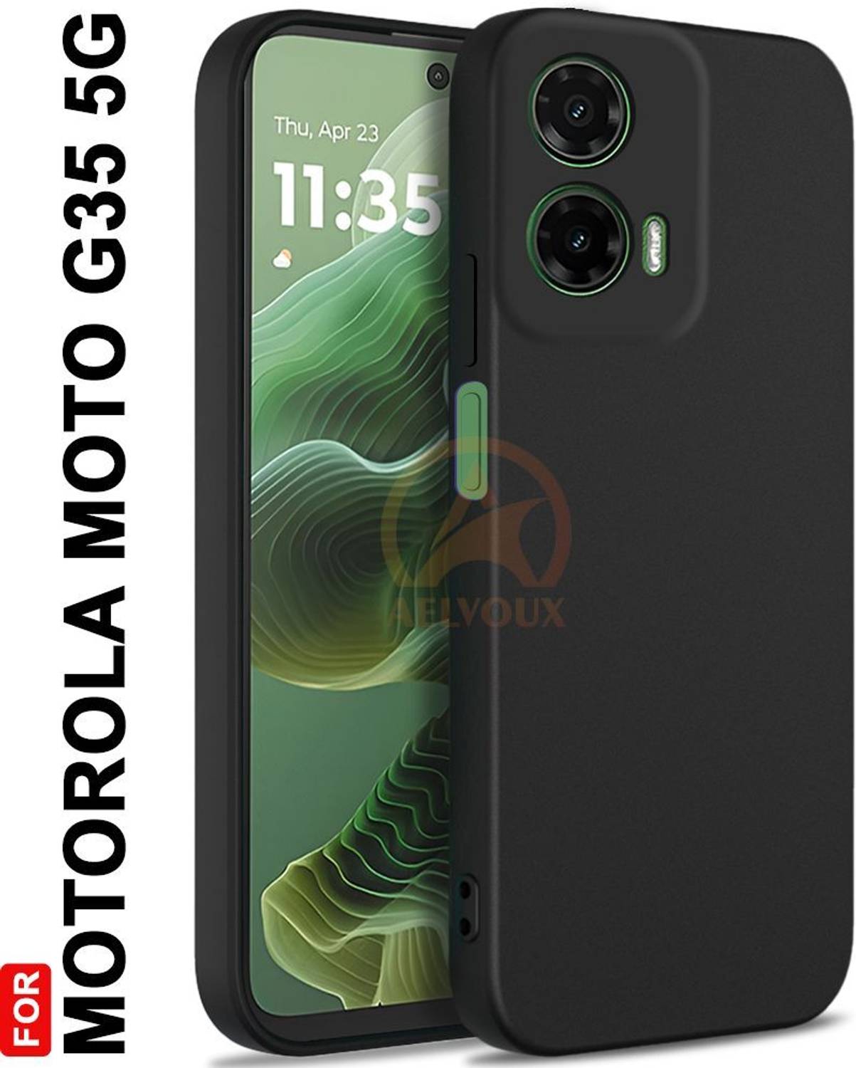 AelVouX Back Cover for Moto G35