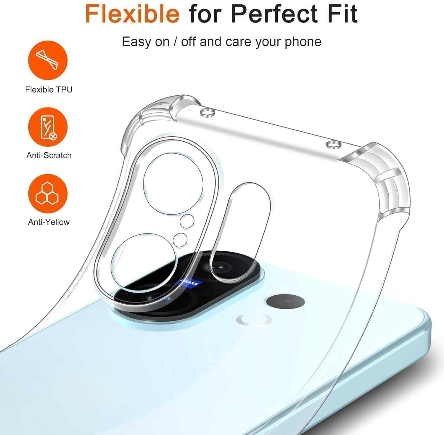 Image of CLOYAAR Back Cover for VIVO V60
