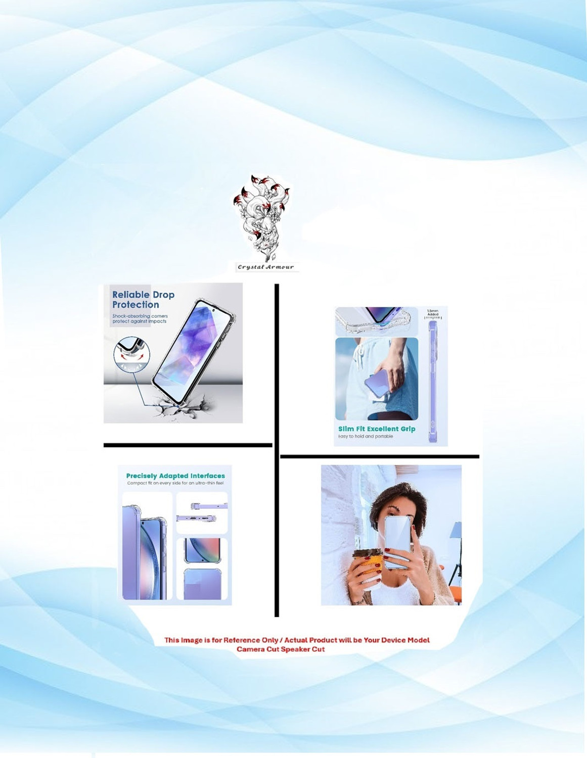 Image of Crystal Armour Back Cover for Realme Narzo 70 Pro 5G