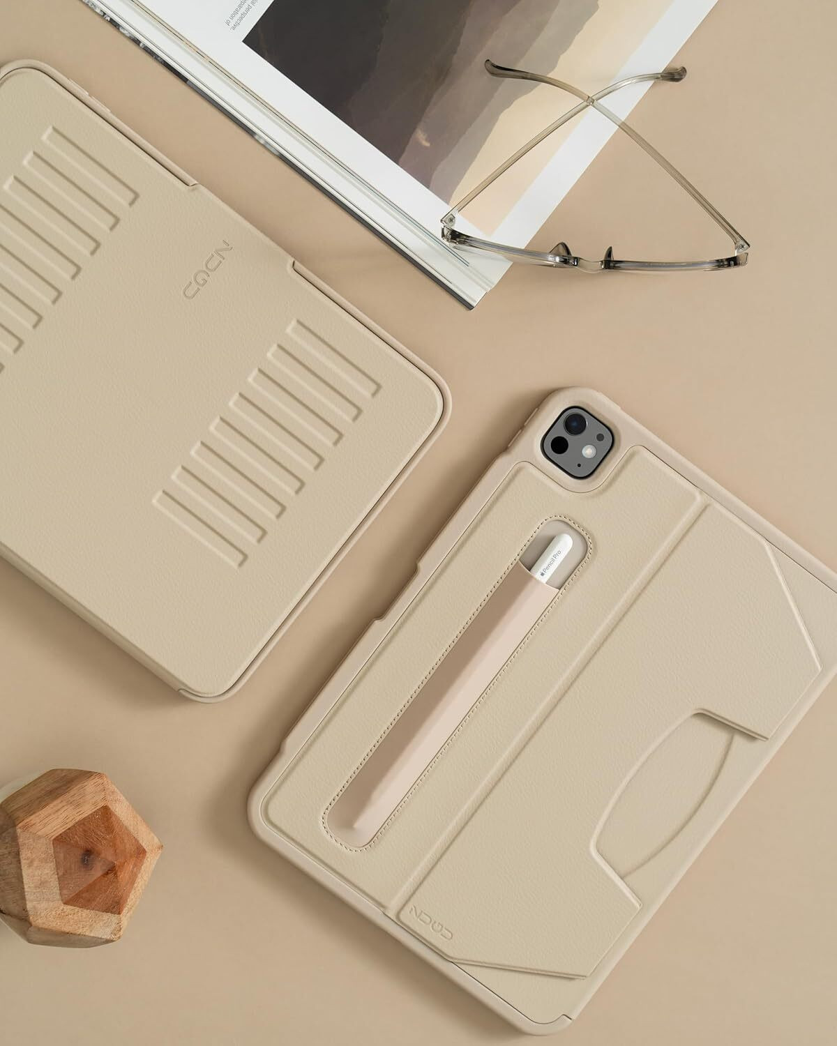 Image of ZUGU Back Cover for iPad Pro 13 (M4 /M5) 2024 /2025 Gen 7 /8 (A3360, A3361, A3362) (Model : A2925, A2926, A3007)
