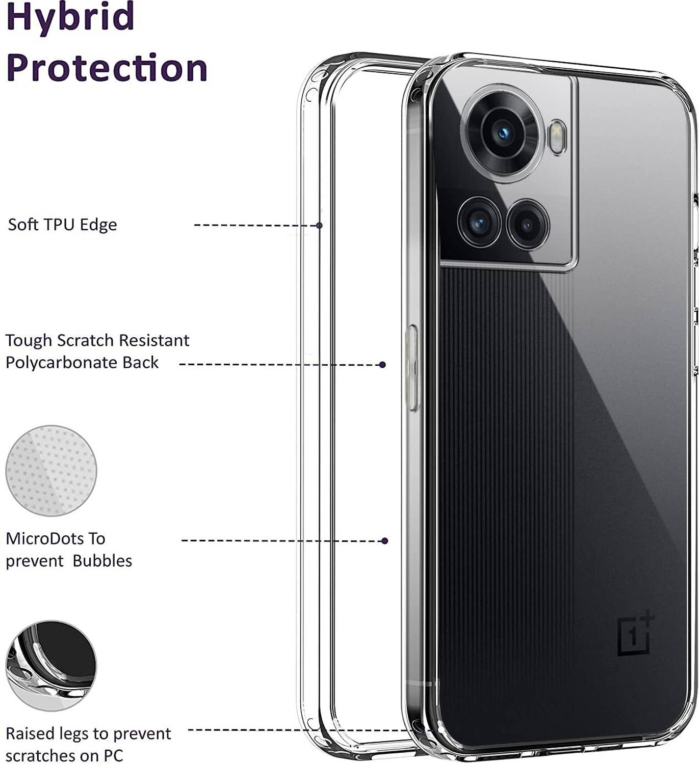 OuterCase Back Cover for OnePlus 10R 5G - Image 3