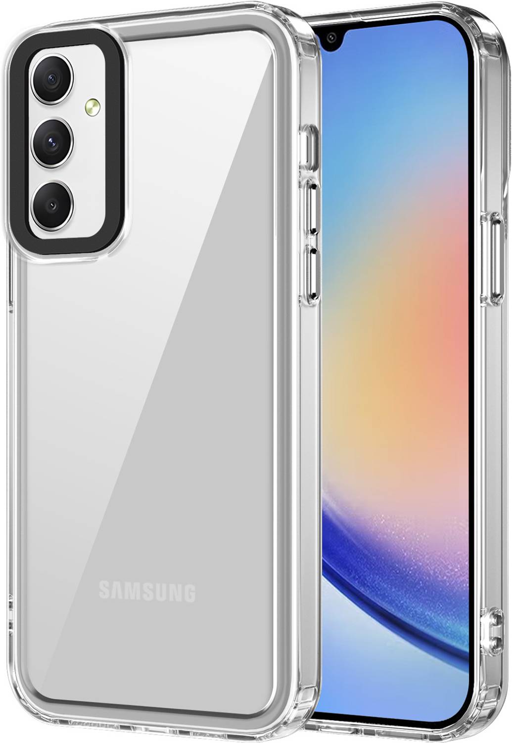 Kapa Back Cover for Samsung Galaxy A34 (5G) (Transparent, Pack of