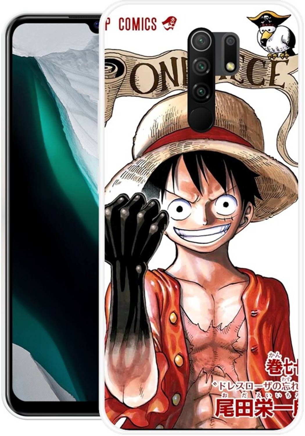 GRAFIQE Back Cover for REDMI 9 Prime LUFFY ONE PIECE, LUFFY, ANIME