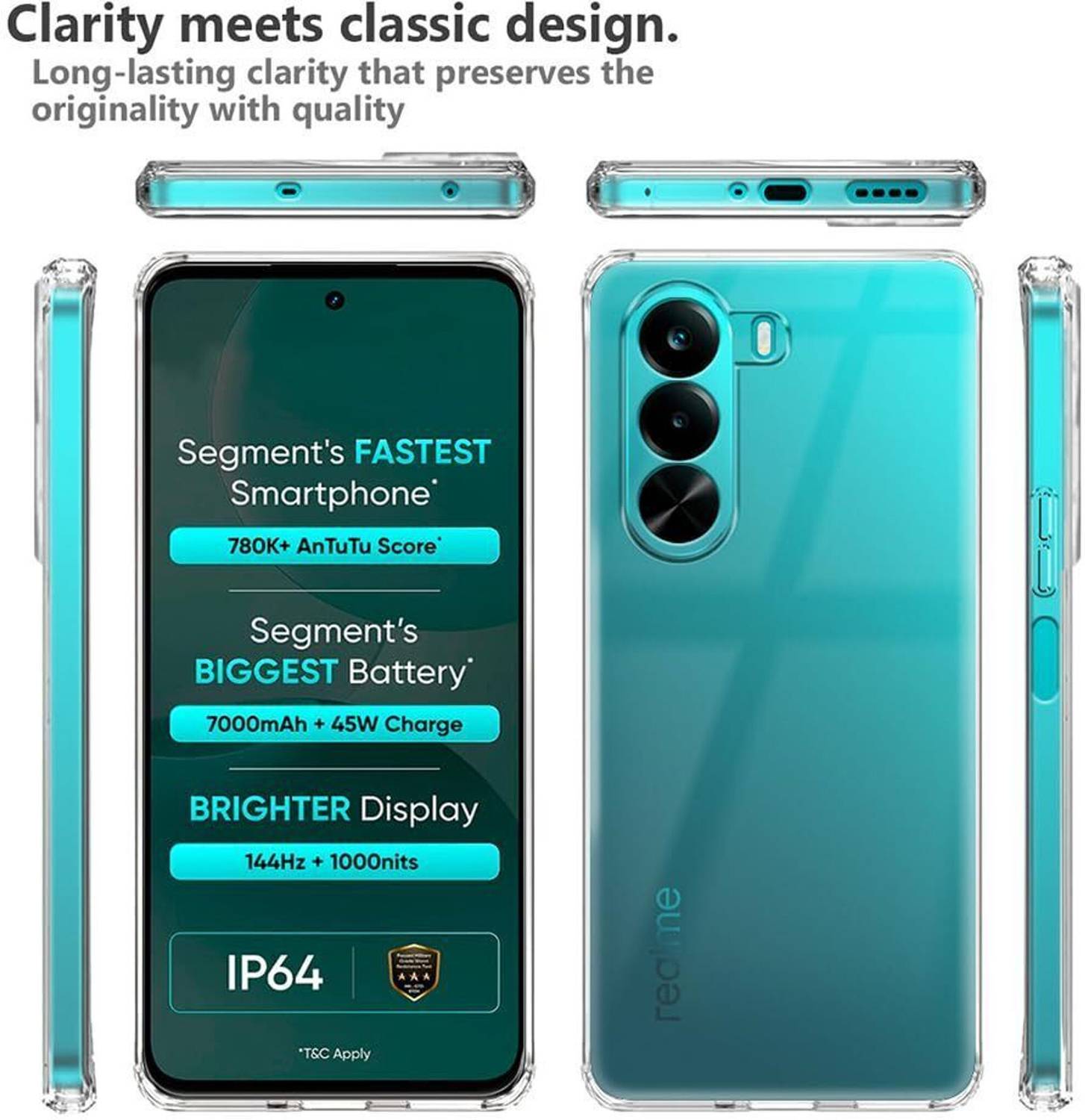 EASYBIZZ Protective Case for Realme P4X 5g - Image 3