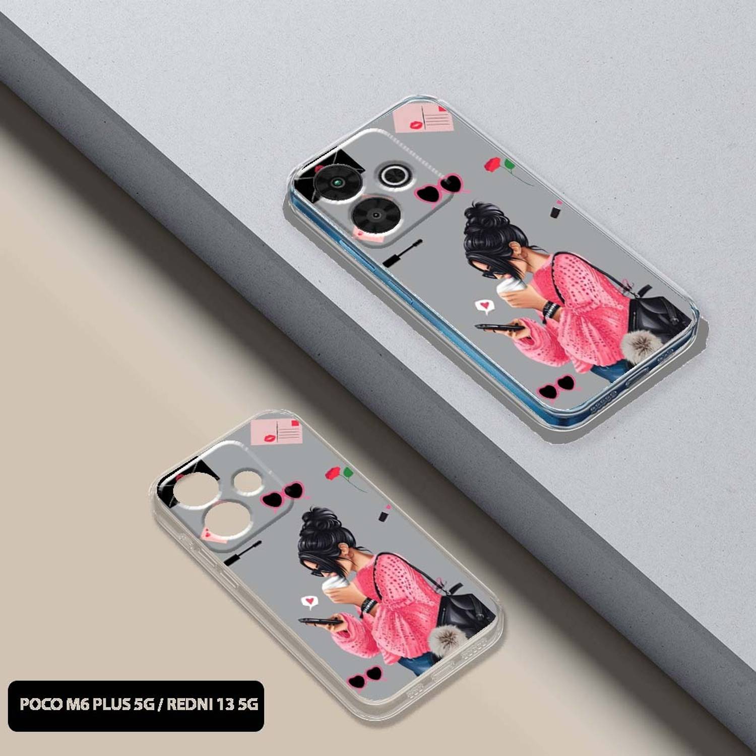 Artage Back Cover for POCO M6 Plus 5G