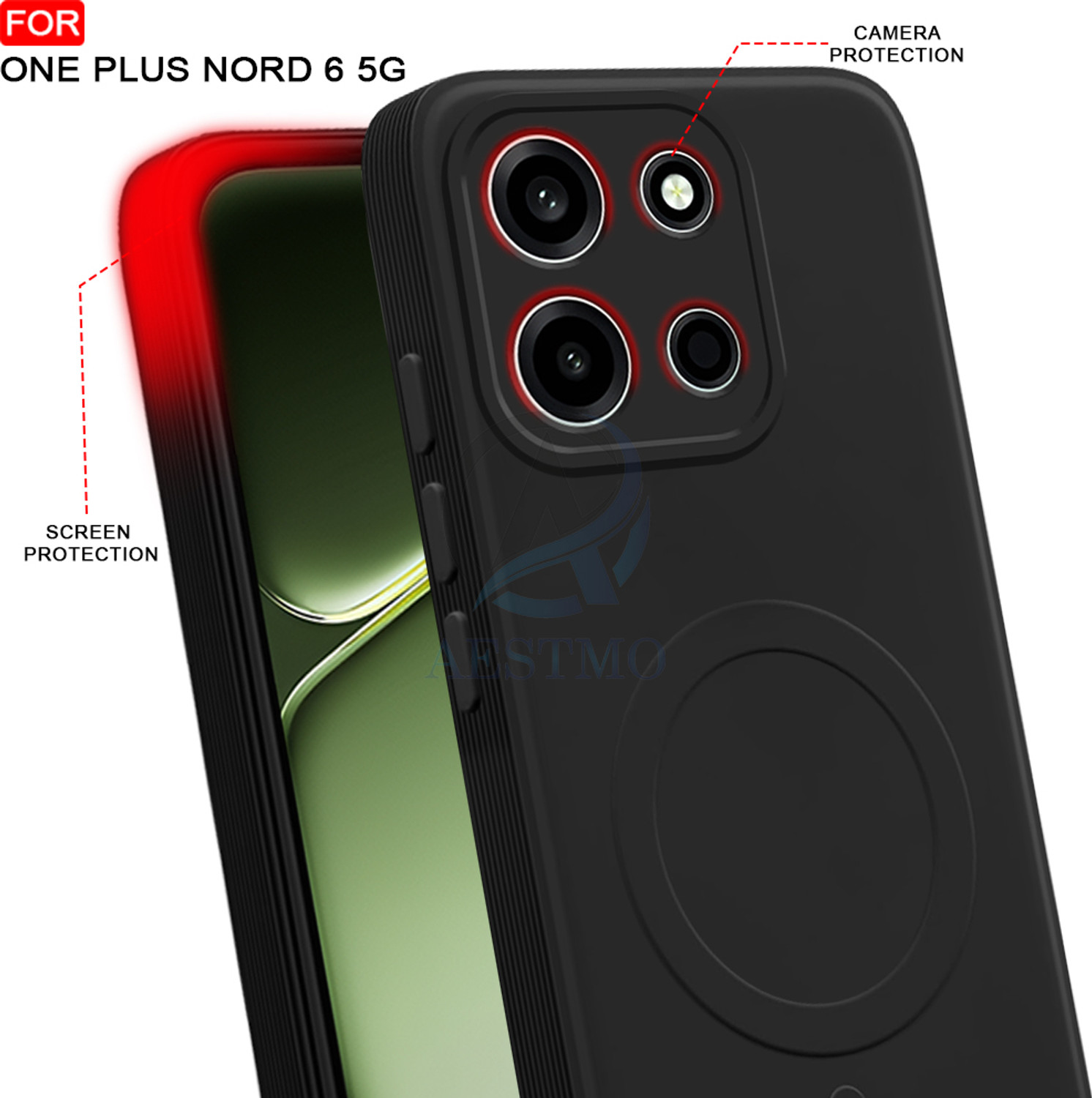 Image of AESTMO Back Cover for OnePlus Nord 6 5G