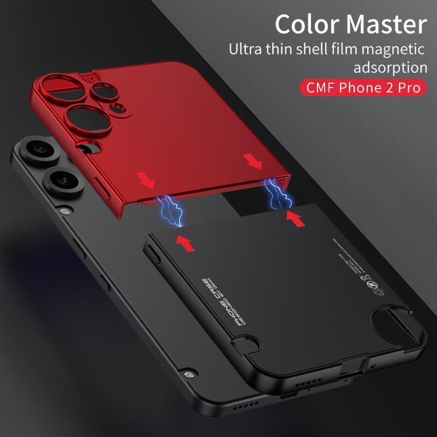 Image of FlareHUB Back Cover for CMF Nothing Phone 2 Pro