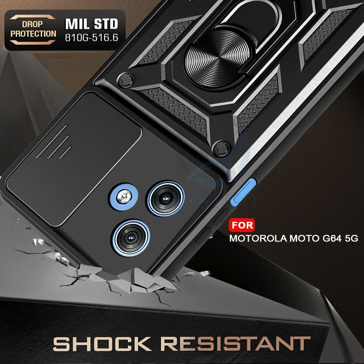 Image of AESTMO Back Cover for MOTOROLA g64 5G