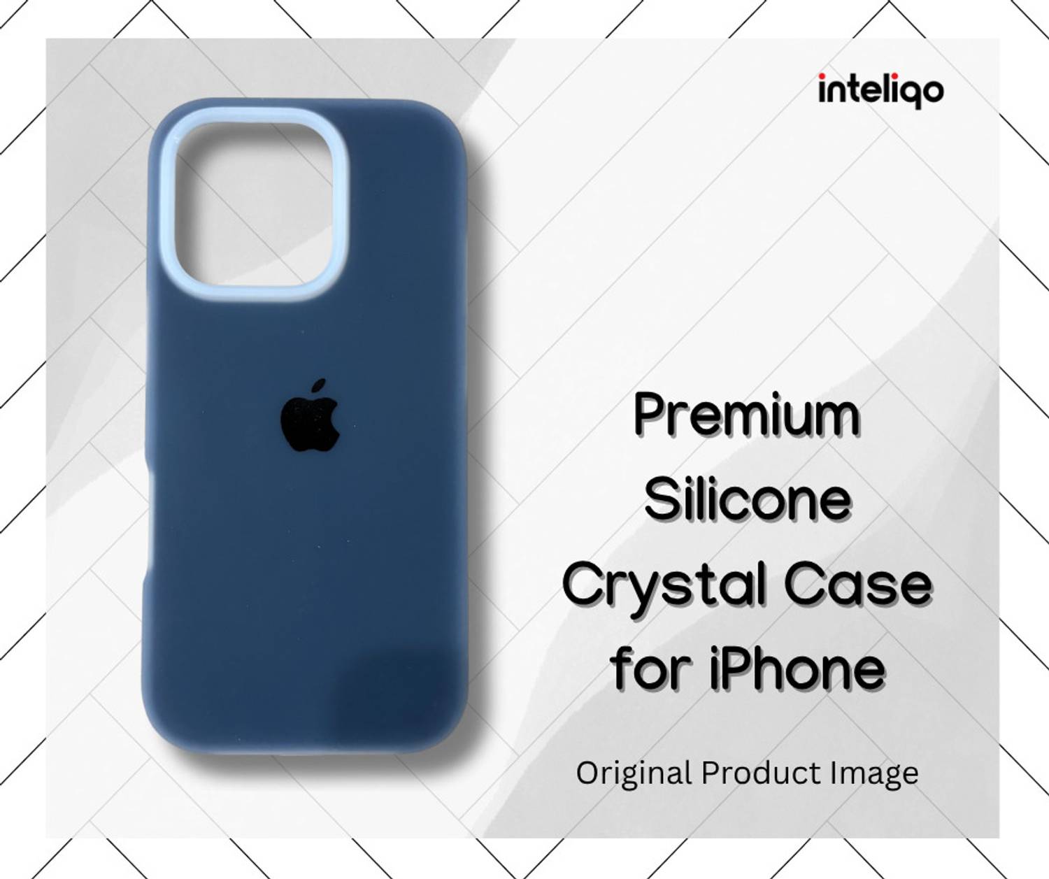 inteliqo iPhone 15 Back Cover Blue - Image 2