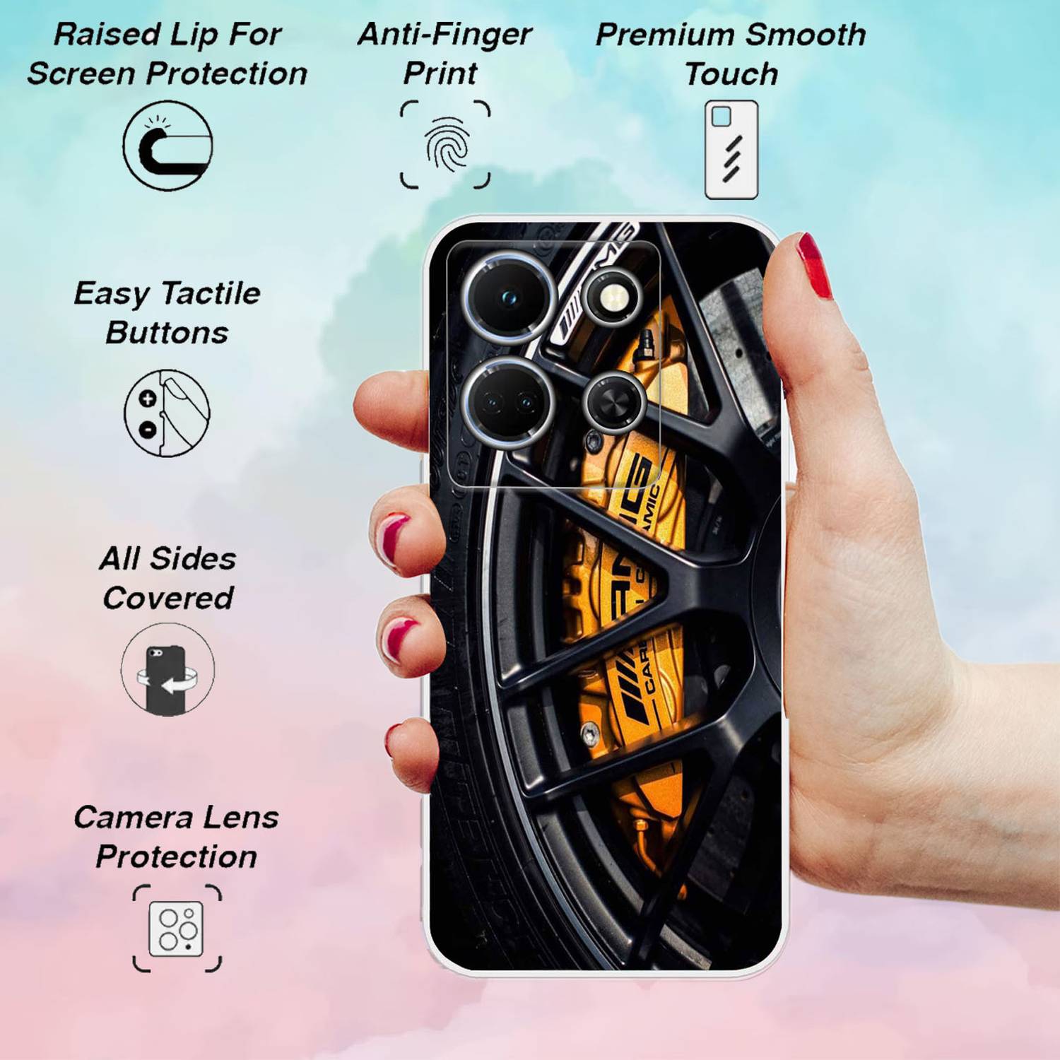 Flipkart Smartbuy Back Cover for Infinix Note 30 5G - Image 4