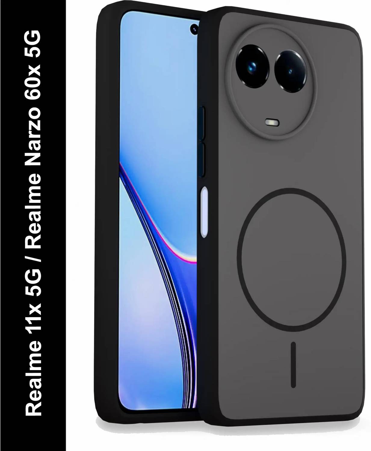 Regolith Back Cover for Realme 11x 5G, Narzo 60x 5G - Image 3