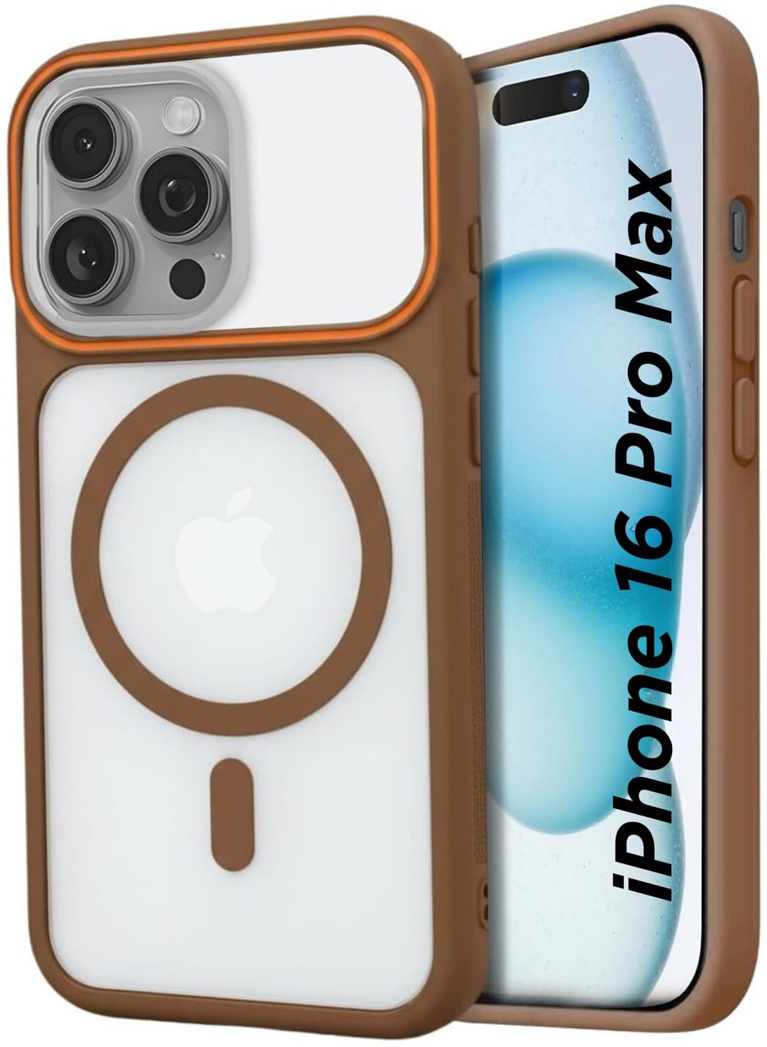 Image of AIBEX Back Cover for Apple iPhone 16 Pro Max | Slim Shockproof Back Cover with Camera Lens Protection