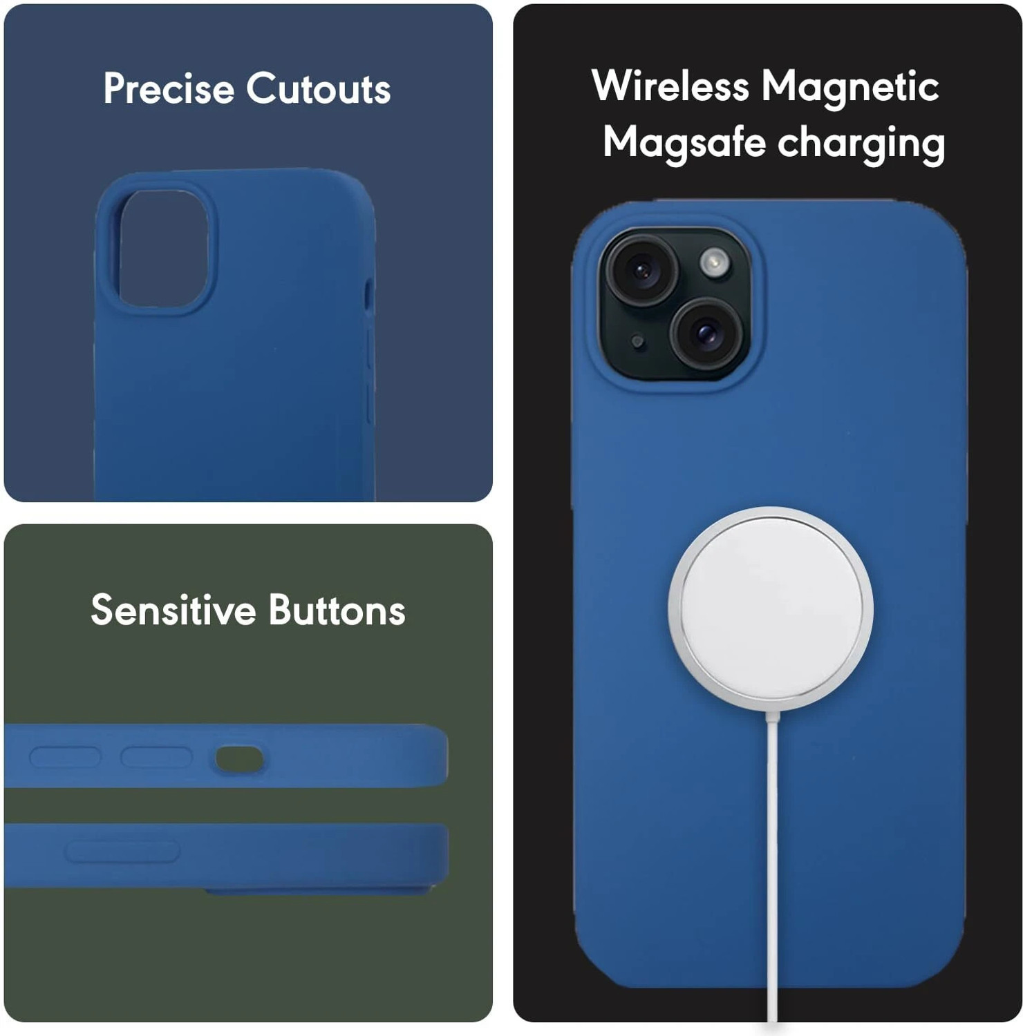 Image of Sprig Back Cover for Apple iPhone 15, Apple iPhone 15, Apple iPhone 15