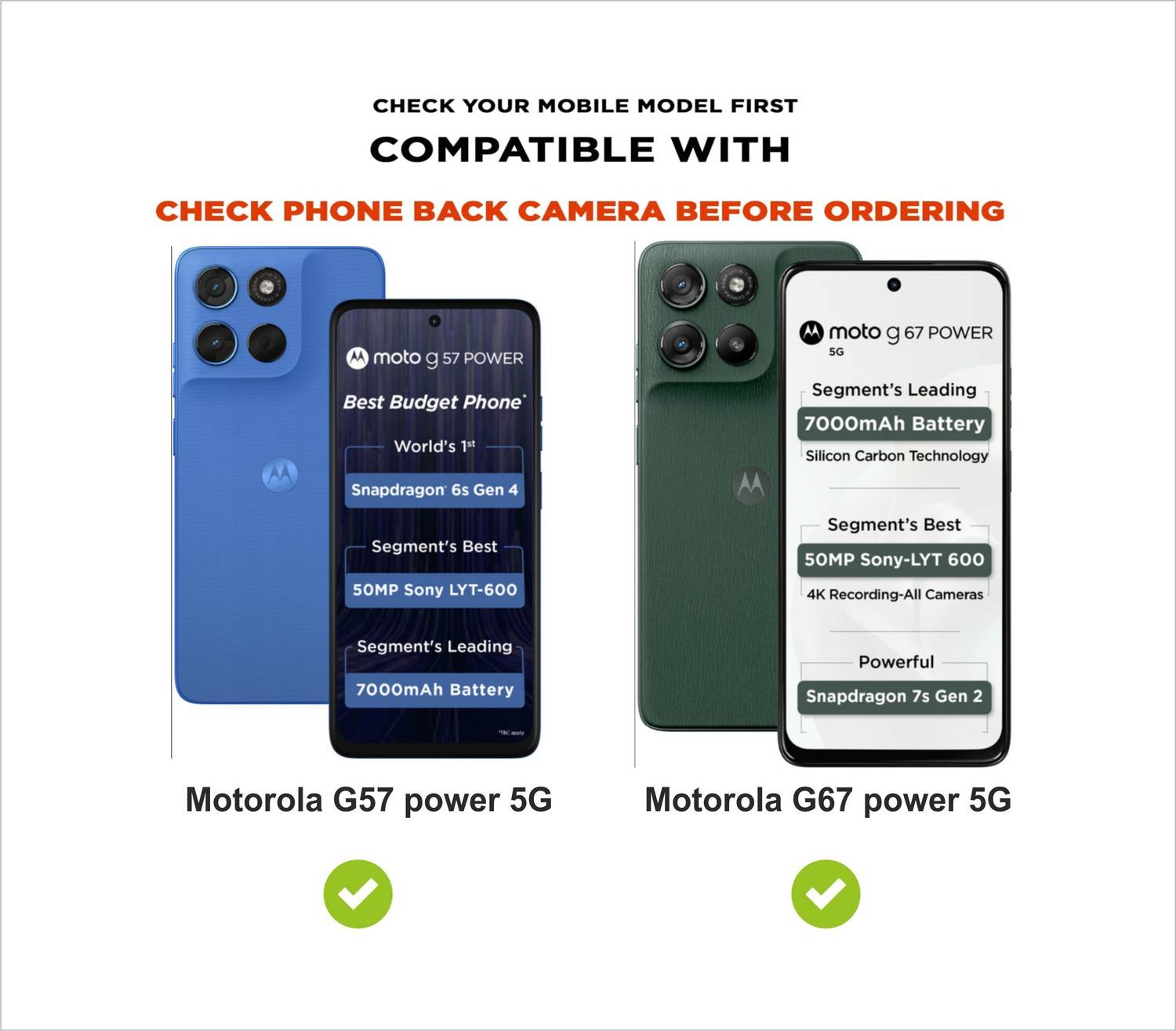SBMS Back Cover for Motorola Moto G67 Power 5G - Image 5