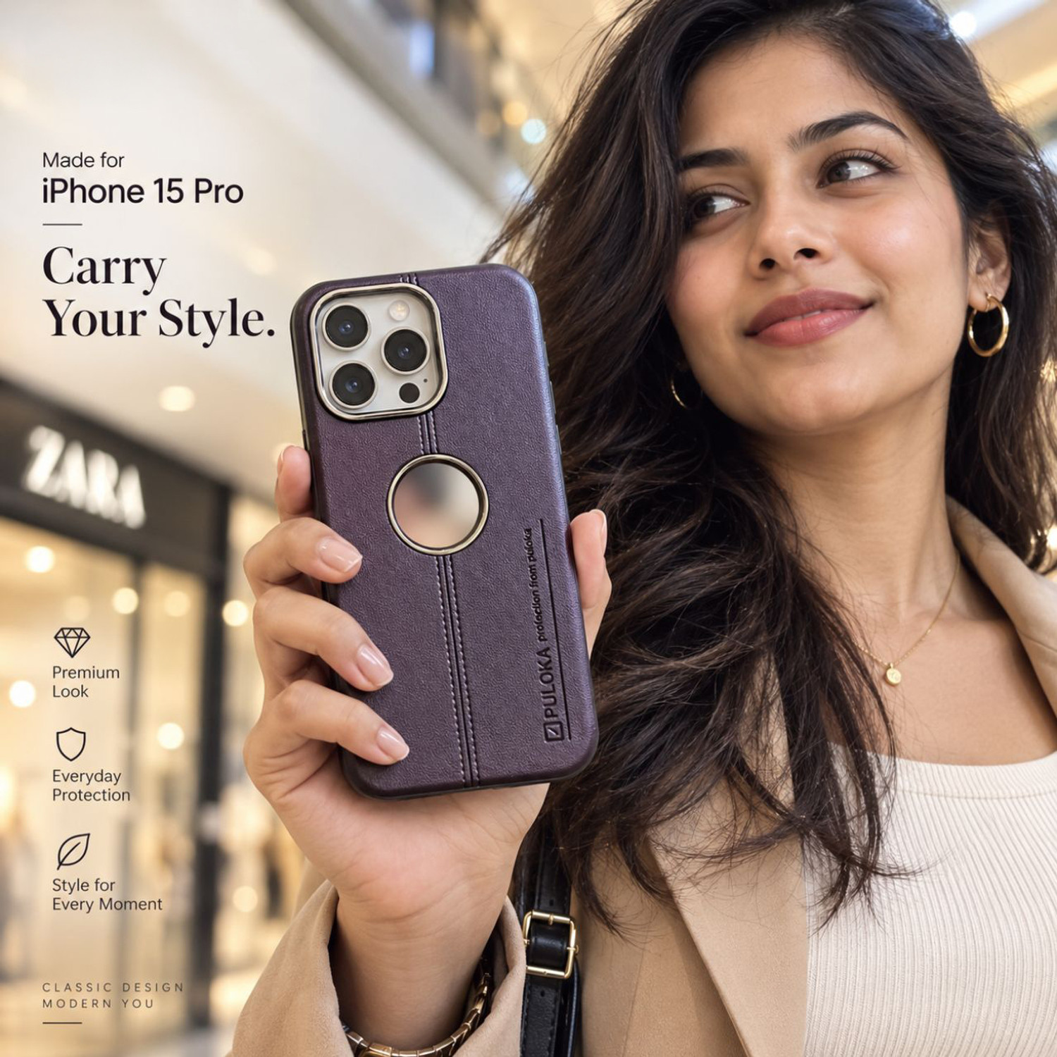 Image of shree divya Back Cover for iPhone 15 Pro