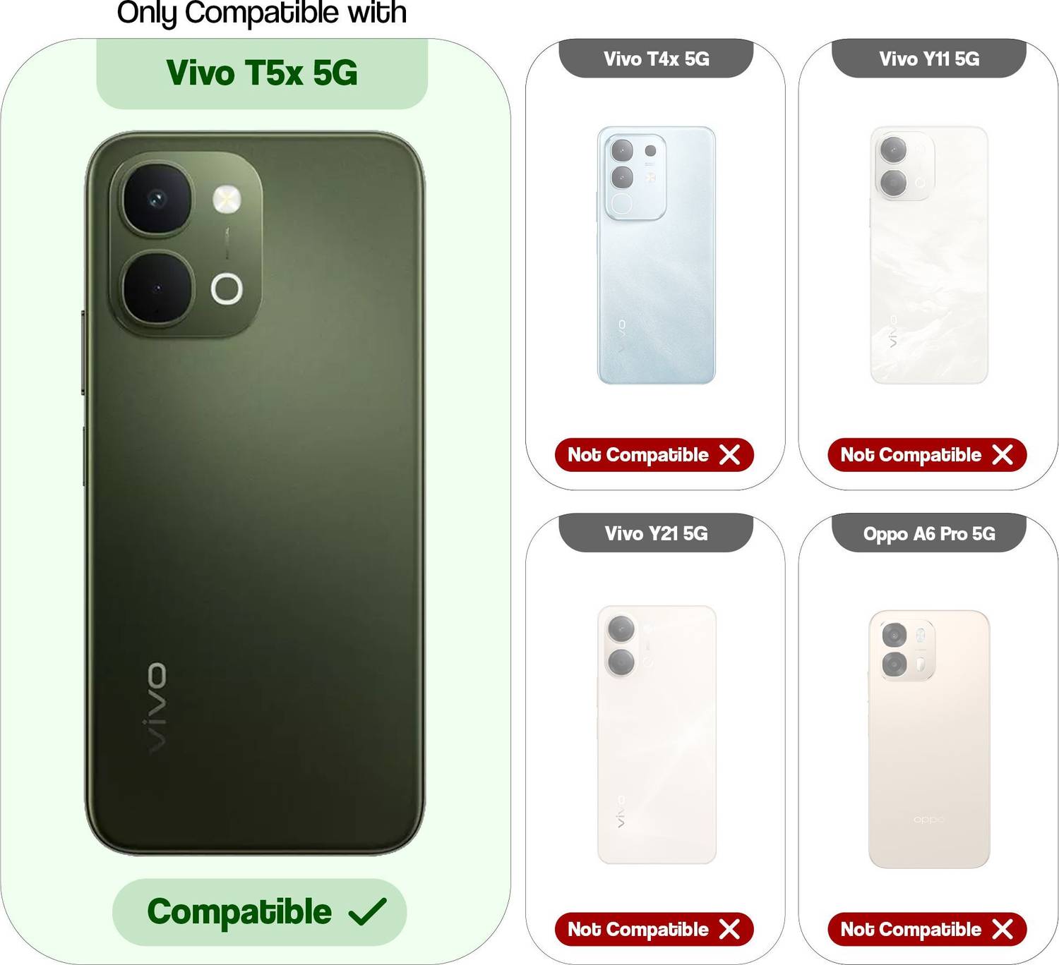Mr. Case Back Cover for Vivo T5x 5G Orange - Image 2