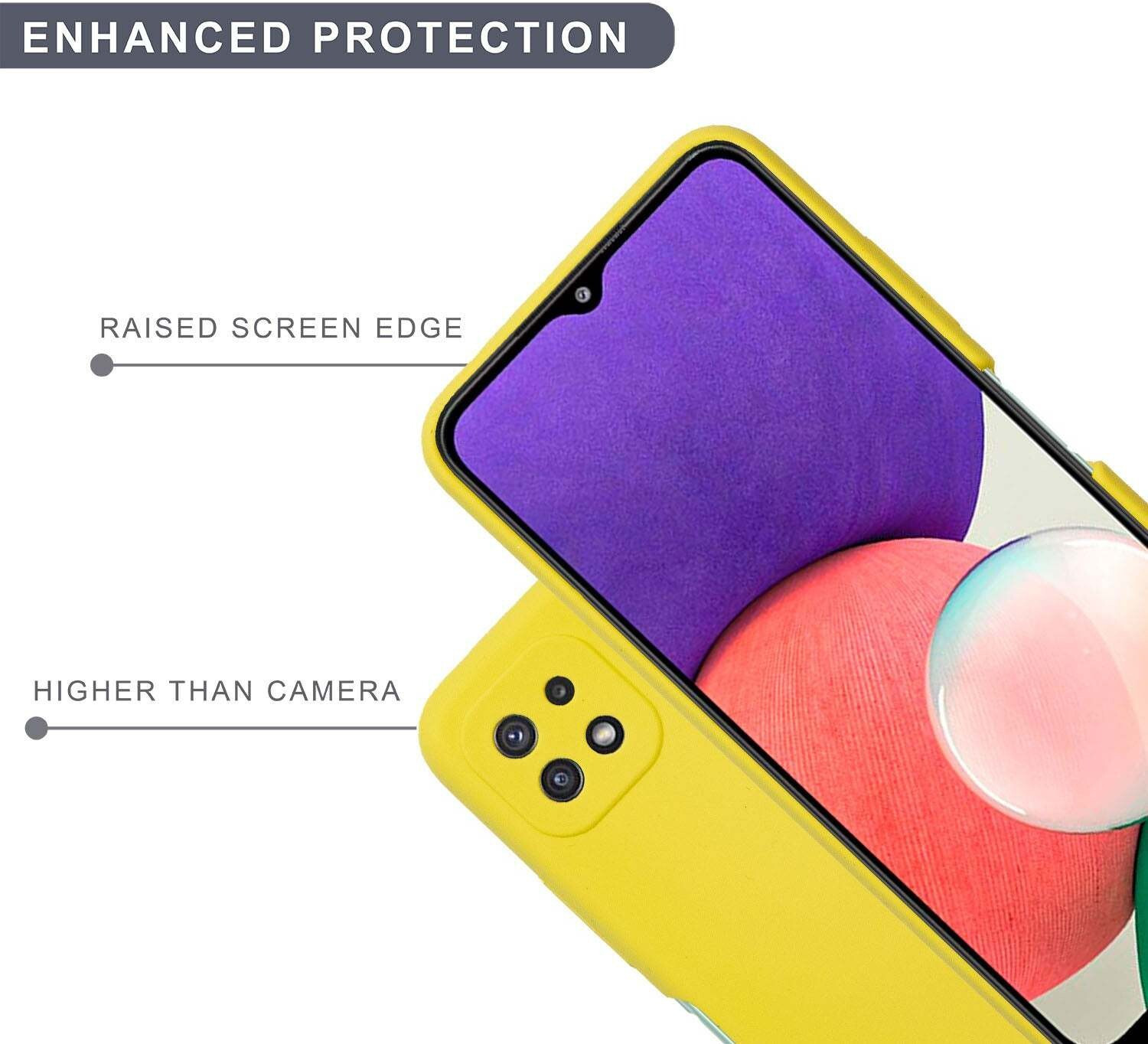 Image of Sprig Liquid Silicone Back Cover for Samsung Galaxy F42 5G, Galaxy F42, Samsung F42, F42