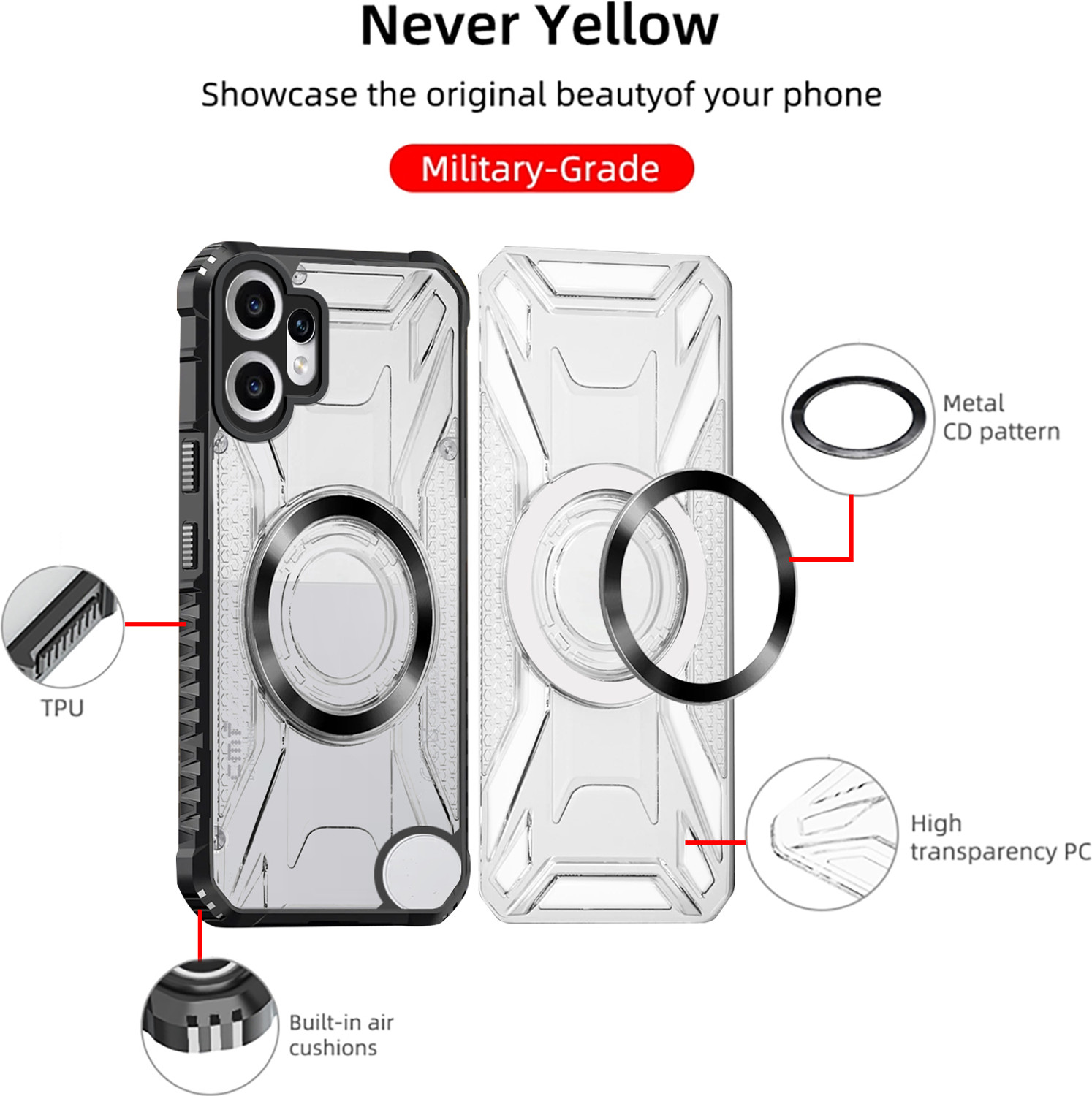 Image of KartV Back Cover for CMF by Nothing Phone 2 Pro