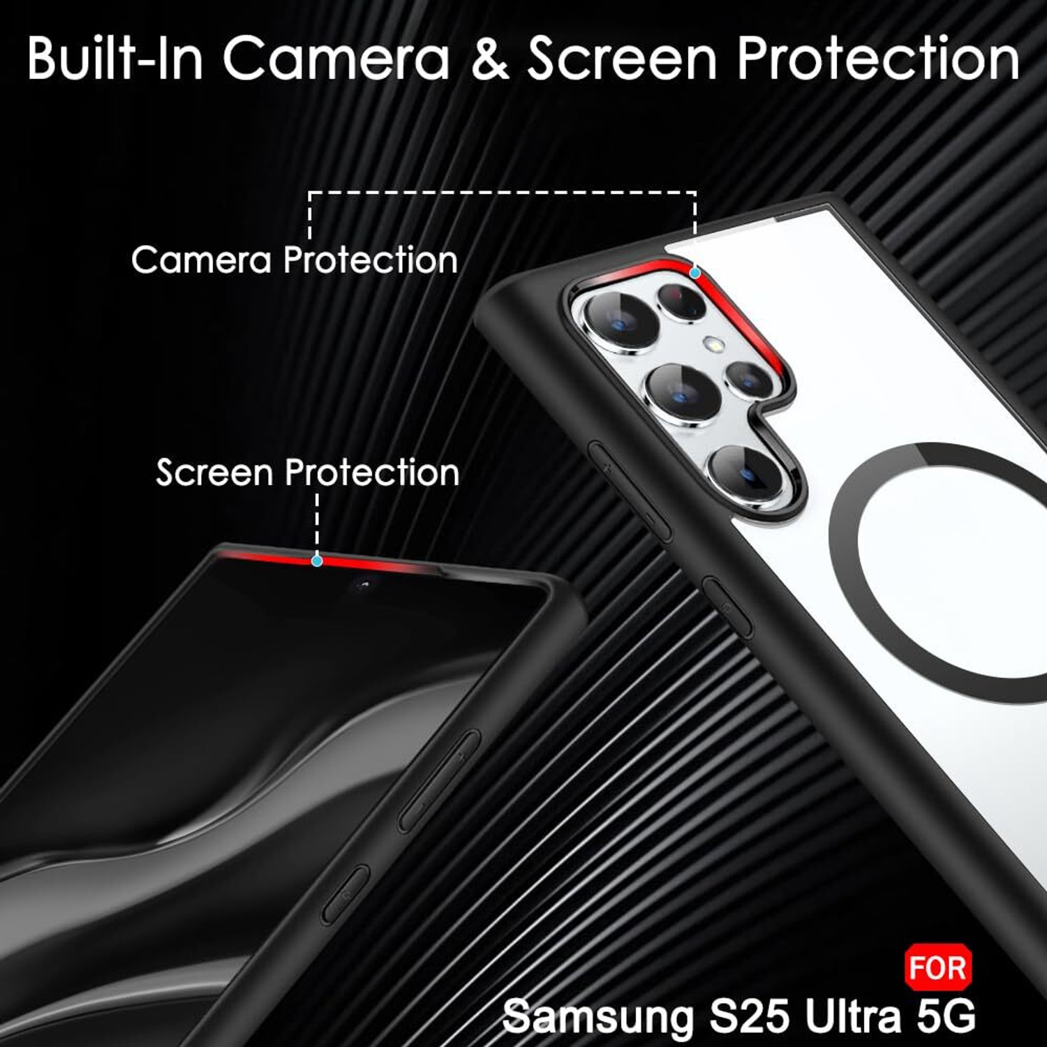 Image of Foncase Back Cover for Samsung Galaxy S25 Ultra 5G