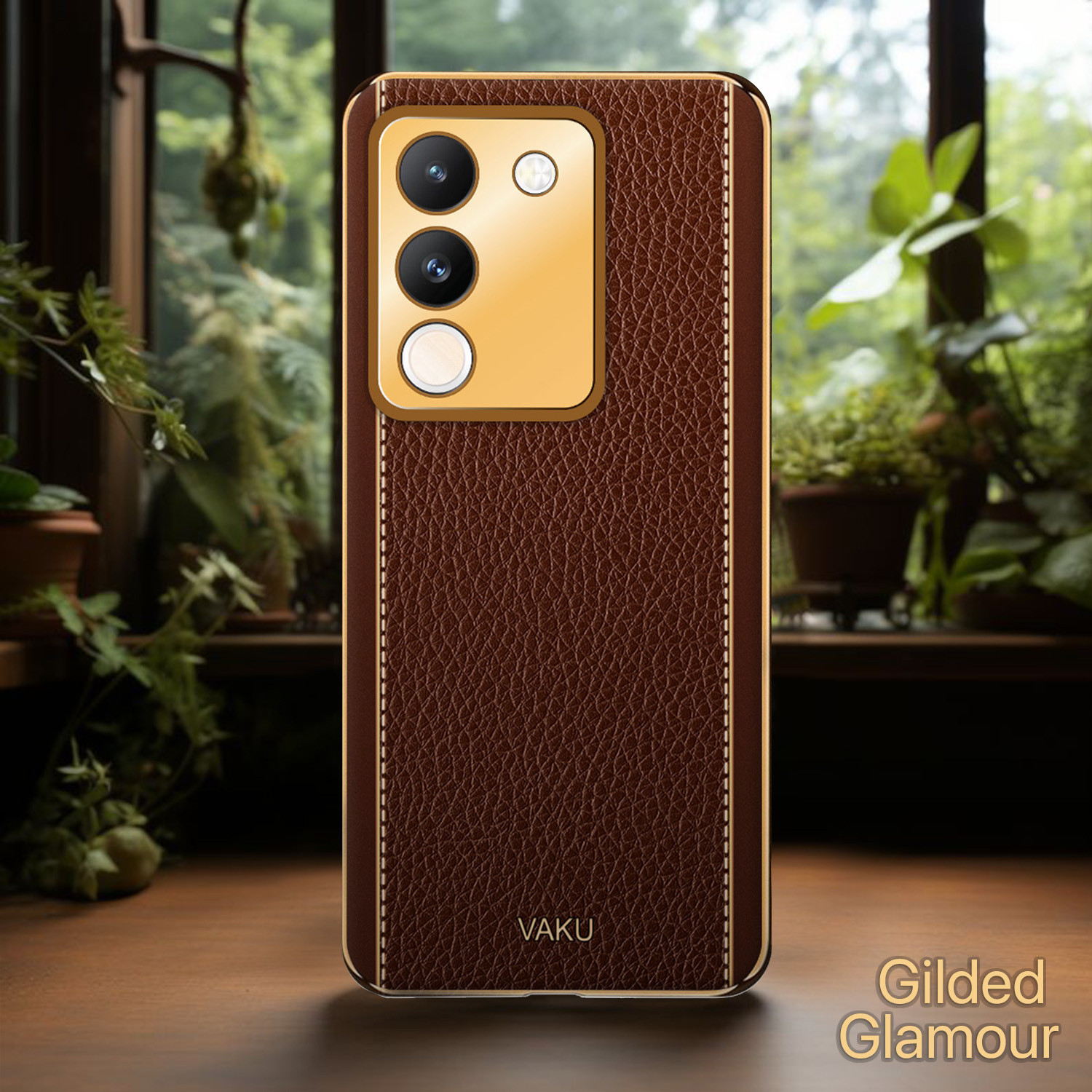 Image of Vaku Luxos Back Cover for Vivo 5G