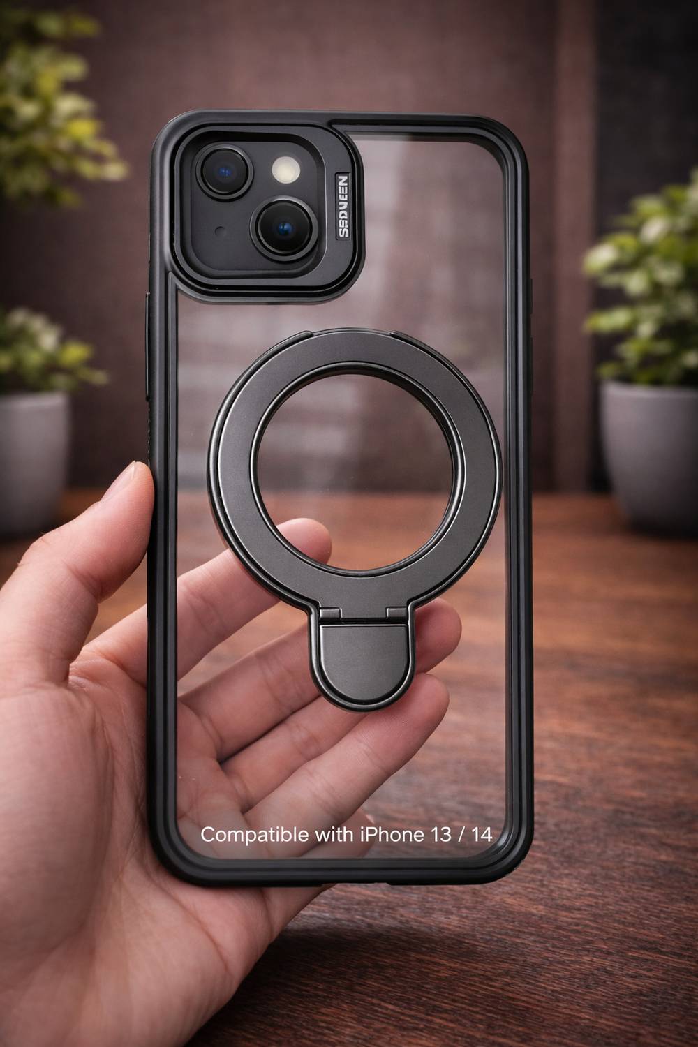 SLD Back Cover for iPhone 13/14 Black - Image 3