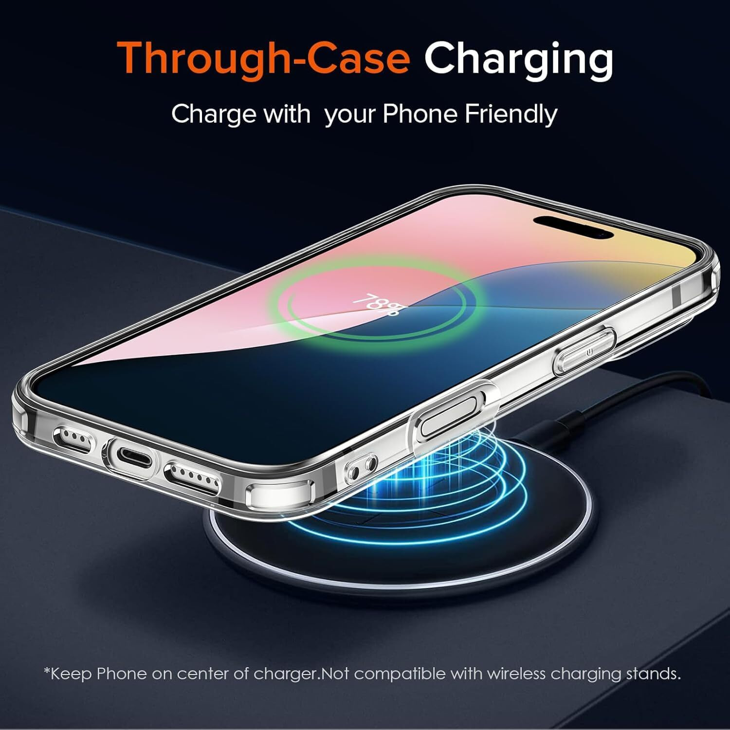 Image of WHITBULL Back Cover for iPhone 16