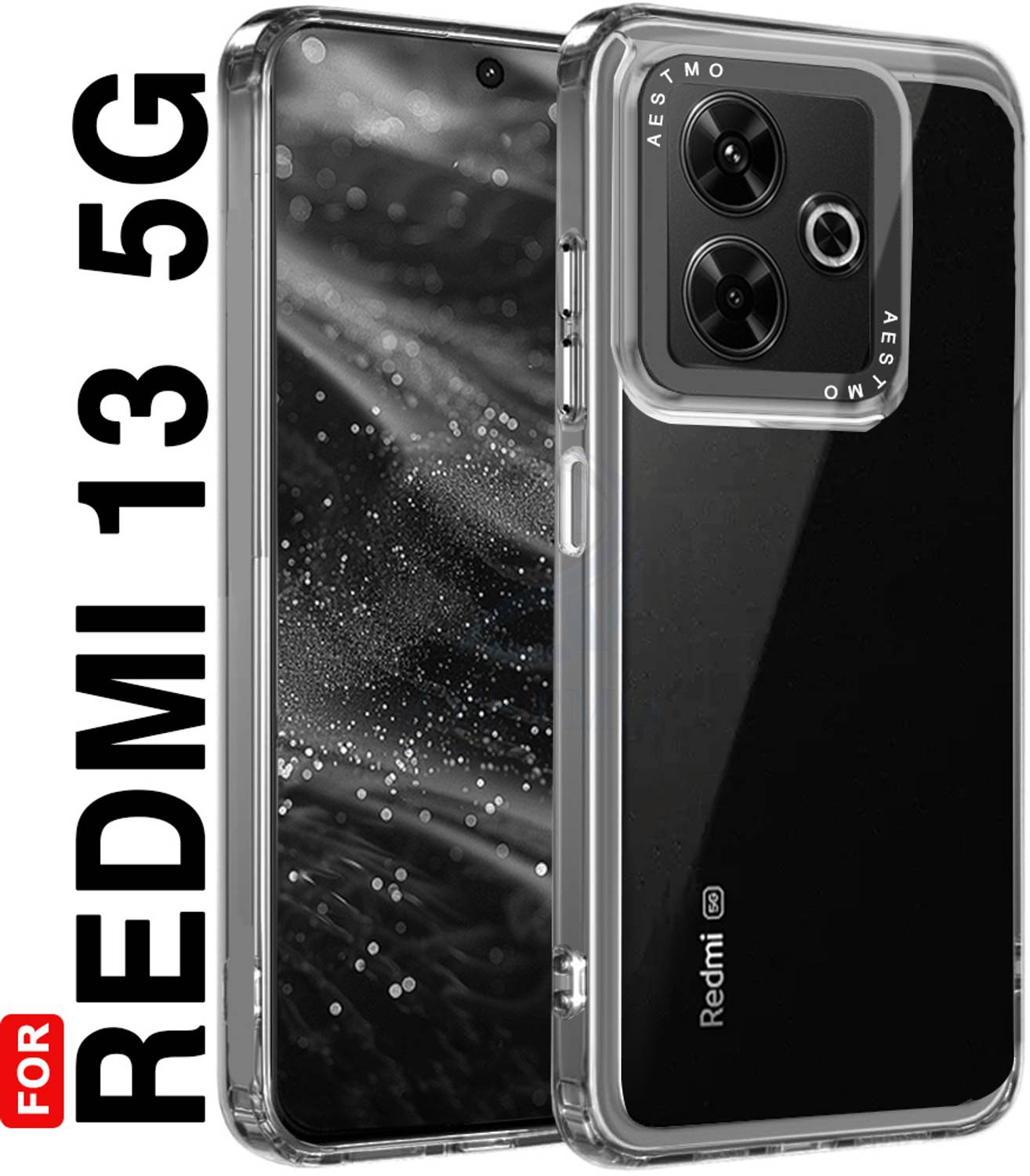 AESTMO Back Cover for Redmi 13 5G