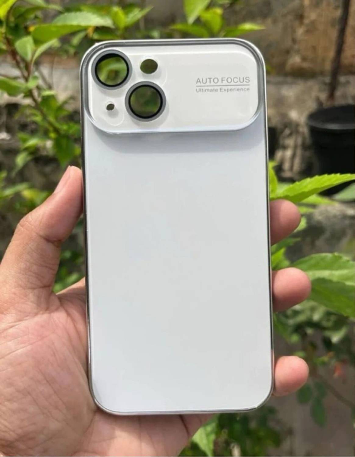 protectics Back Cover for Apple iPhone 15 White - Image 1