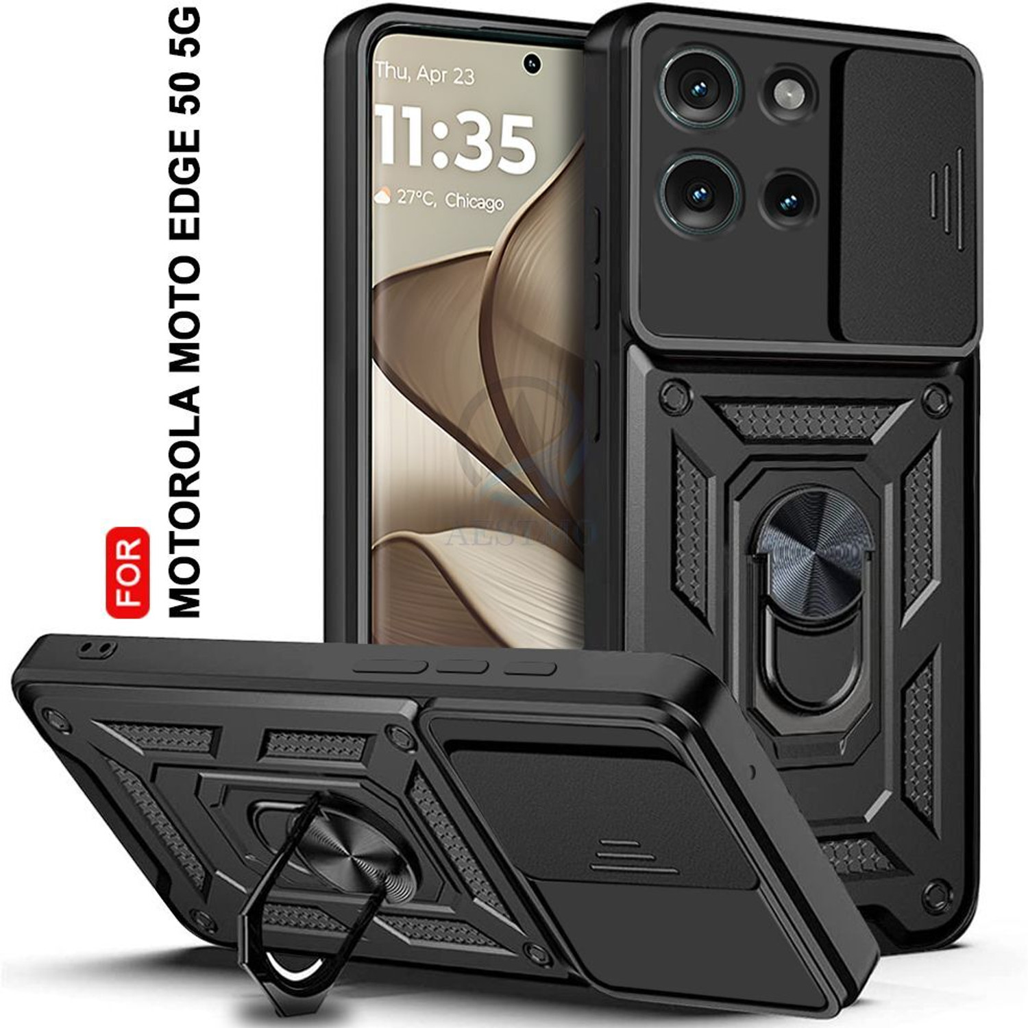 Image of AESTMO Back Cover for Moto Edge 50 5G