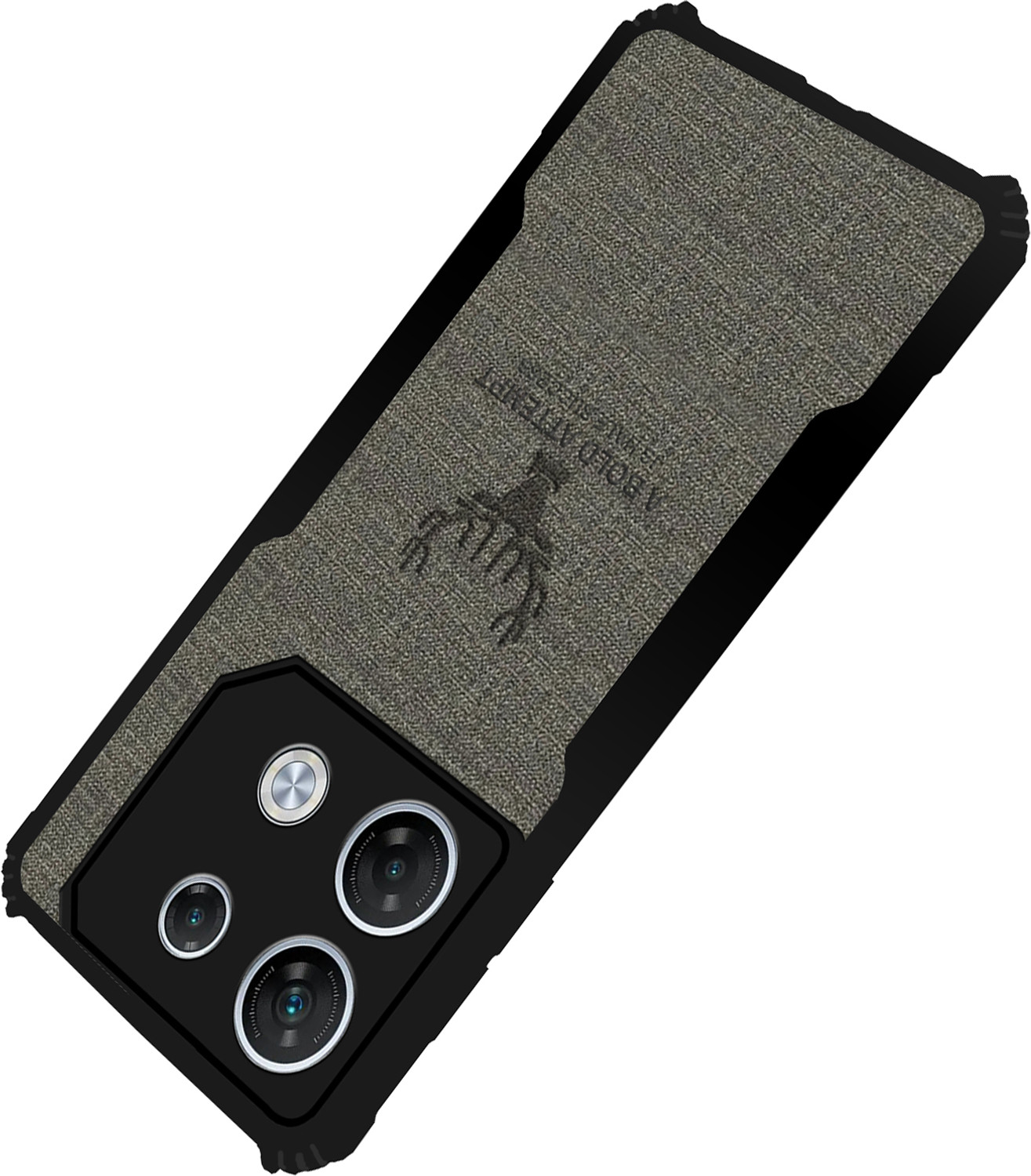 Image of PikTrue Back Cover for Infinix Gt 10 Pro |Vegan PU Leather |Deer Case| Camera Lens Protection